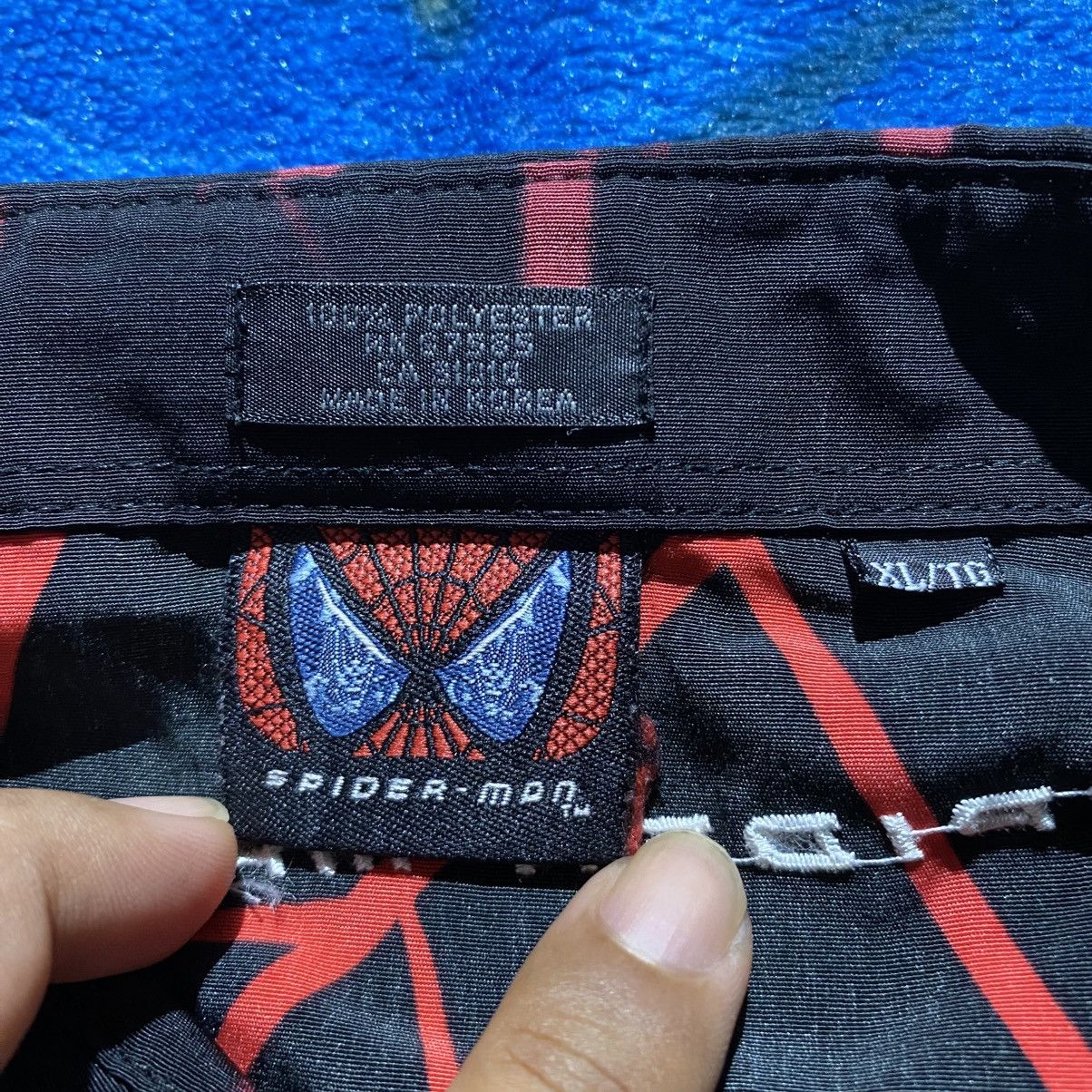 Marvel Comics Y2k Spider-Man 2002 All Over Print Button Up Size US XL / EU 56 / 4 - 5 Thumbnail