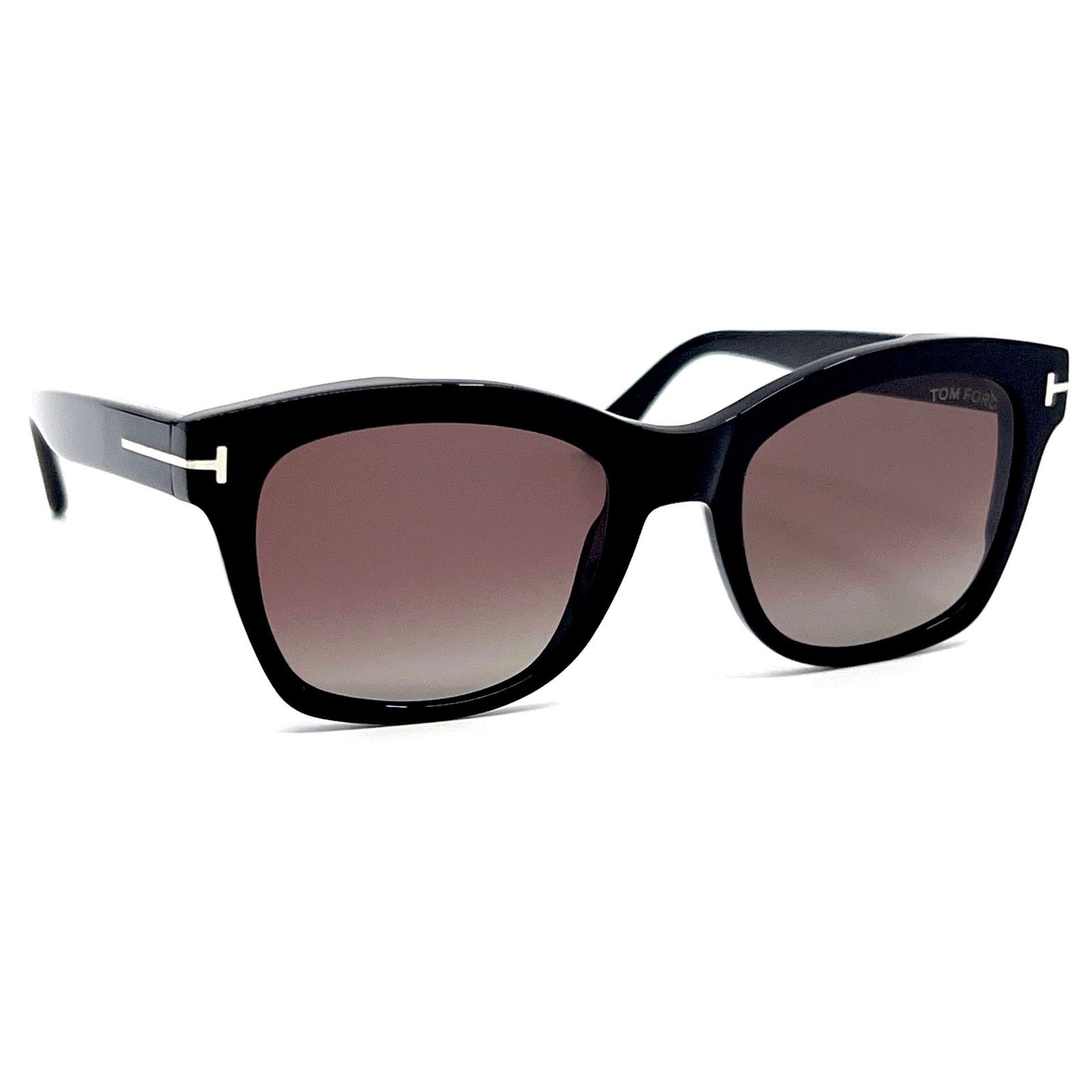 Tom Ford New, TOM FORD Lauren-02 Sunglasses TF614 01H Polarized Size ONE SIZE - 1 Thumbnail