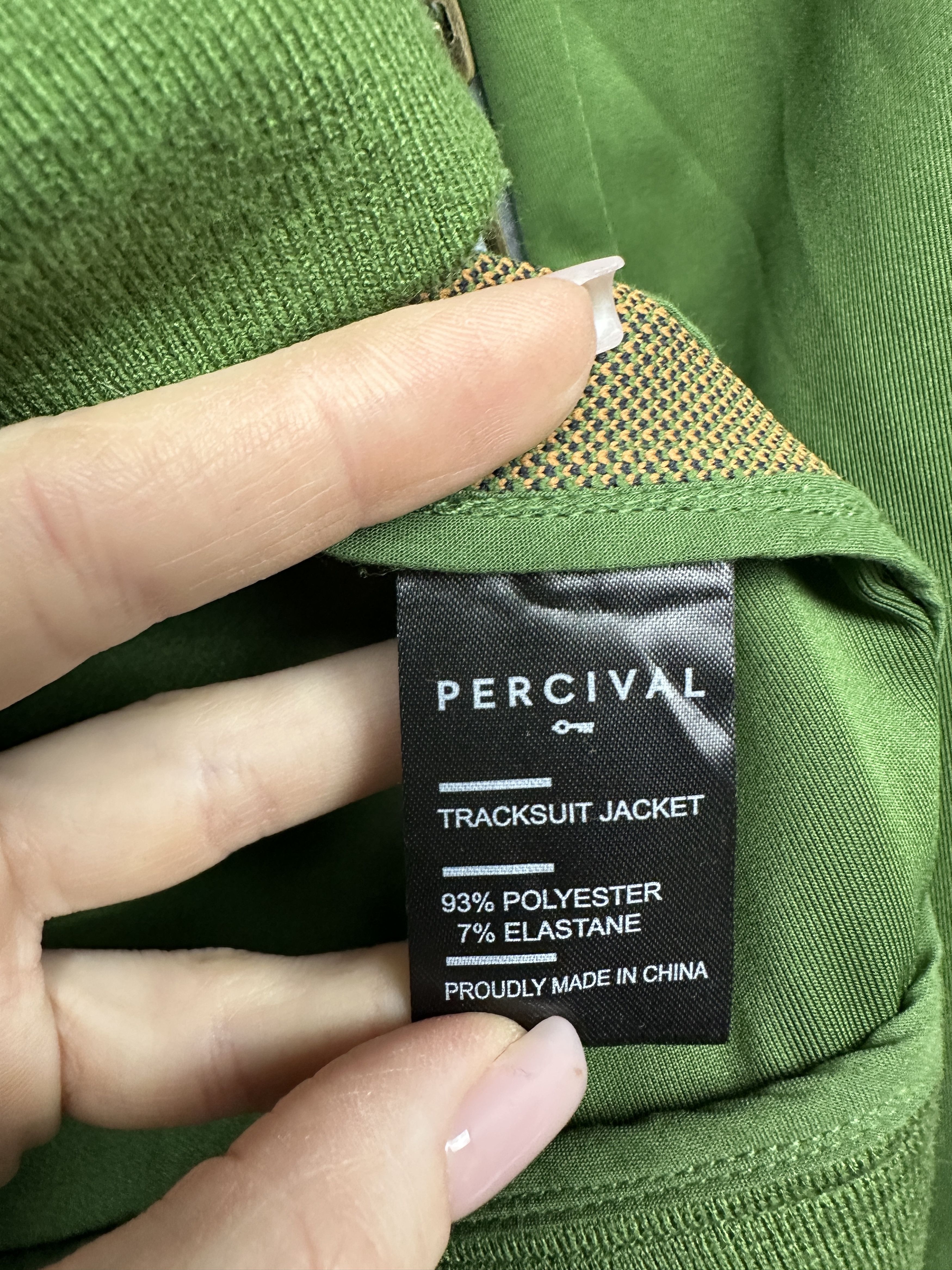 Percival Percival Mens Track Top Tracksuit Jacket Size US M / EU 48-50 / 2 - 5 Thumbnail
