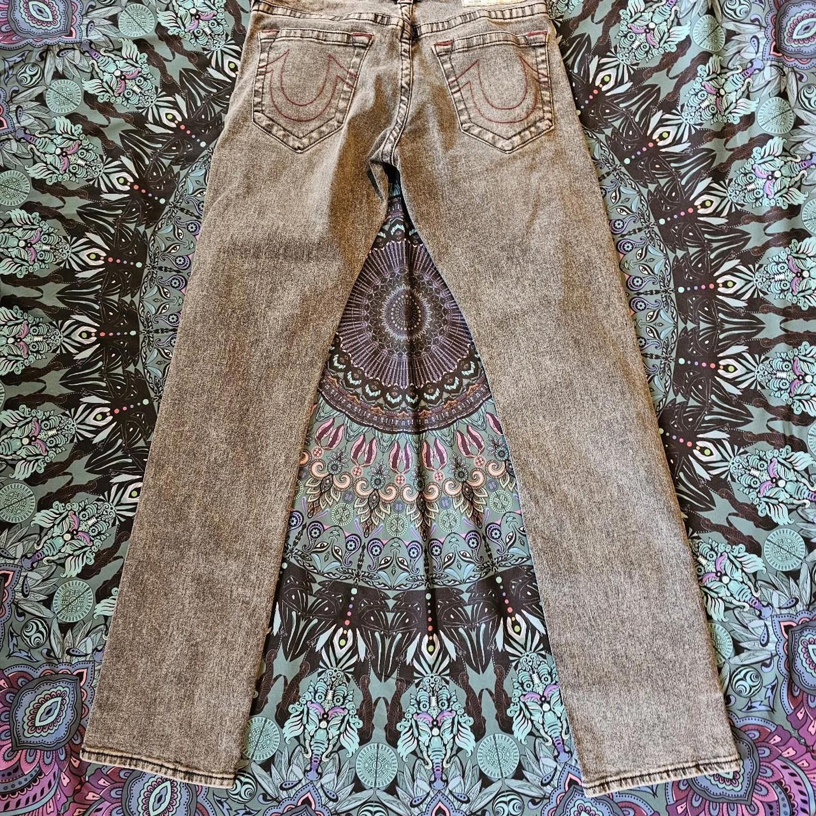 True Religion True Religion Men's Faded Black Jeans Size US 30 / EU 46 - 6 Thumbnail