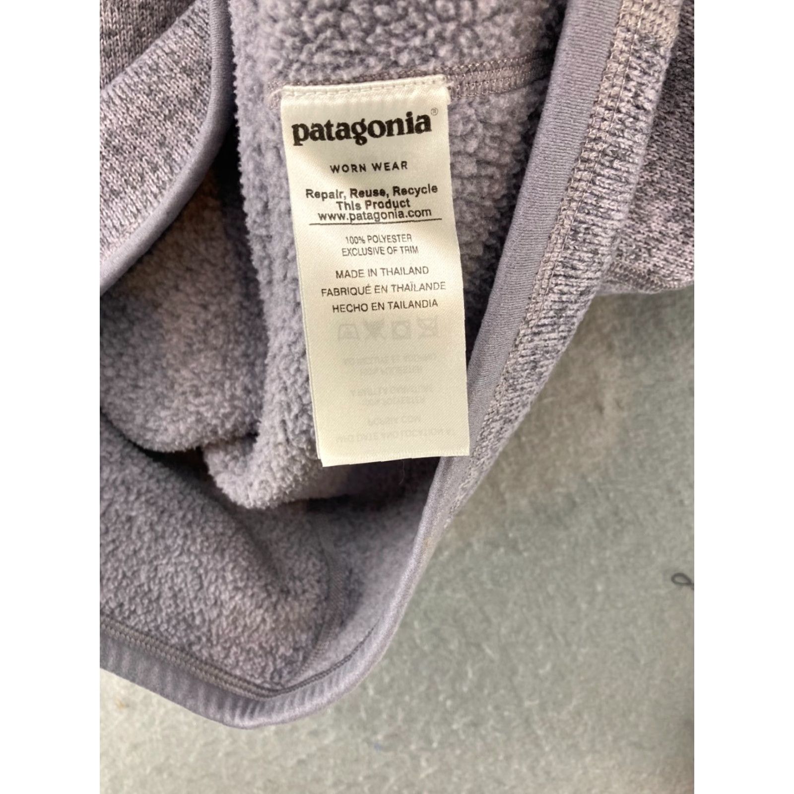 Patagonia Patagonia Synchilla Jacket Womens XS Gray Zip Pullover 1/4" Zip Fleece Polyester Basic jacket Vintage: No Size XS / US 0-2 / IT 36-38 - 7 Thumbnail