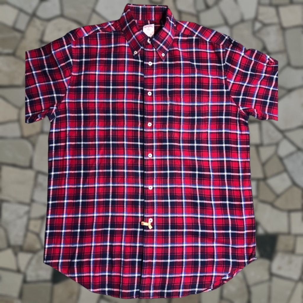 Brooks Brothers Brooks Brothers 346 Shirt Mens M Multicolor Plaid Button-Down Size US M / EU 48-50 / 2 - 1 Thumbnail