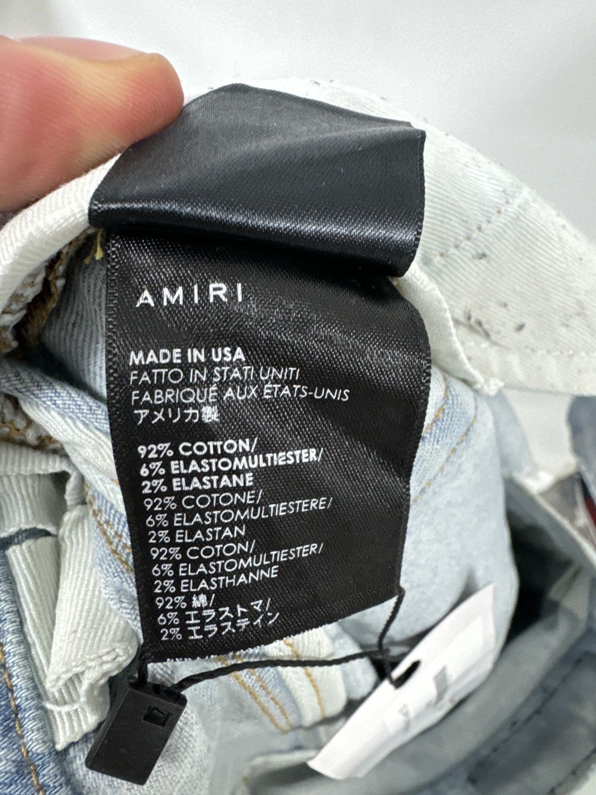 Amiri Amiri light wash Grateful Dead Size US 33 - 5 Thumbnail