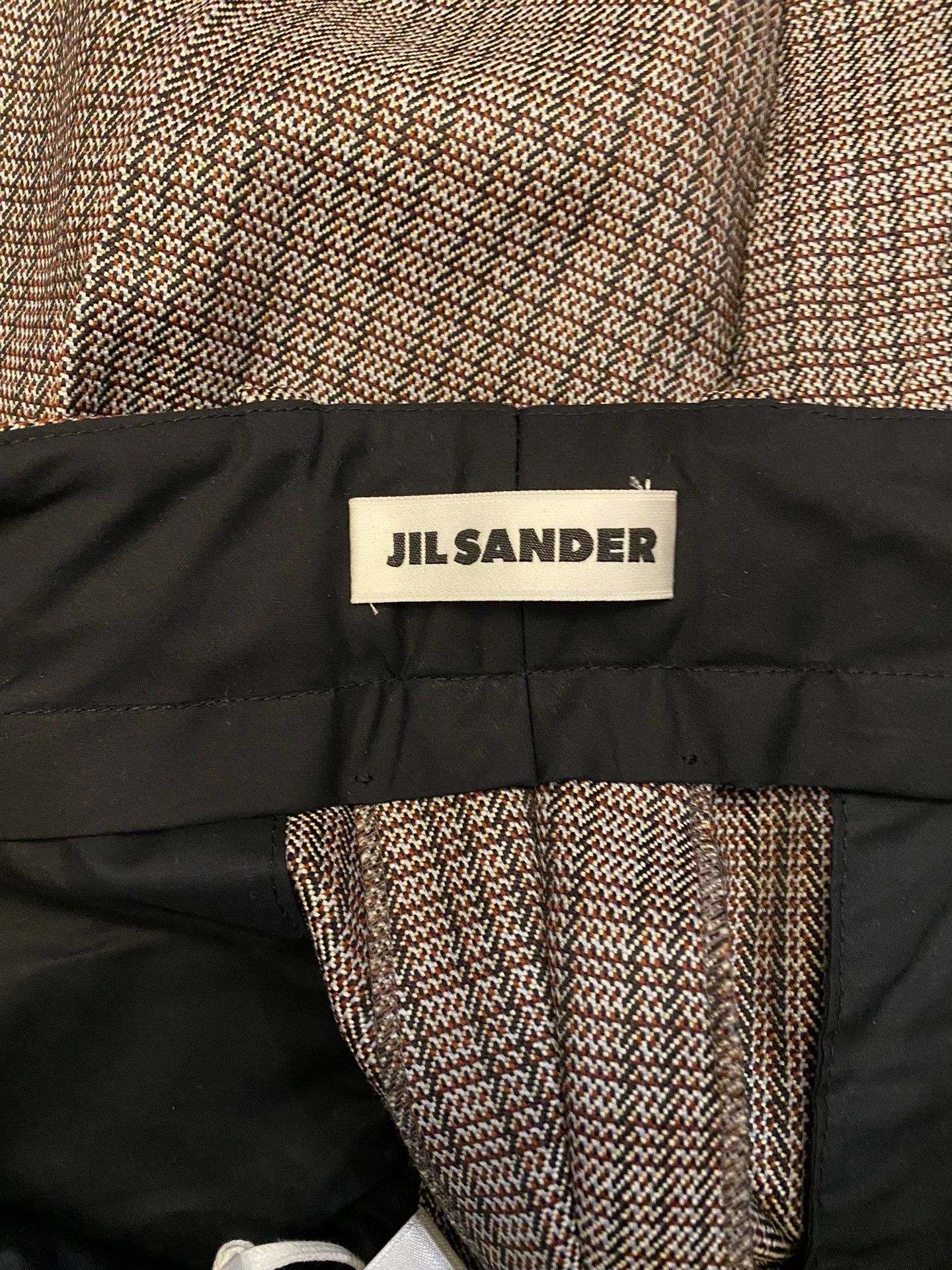 Jil Sander JIL SANDER Italian 100% Wool Minimalist Trousers 48 Size US 32 / EU 48 - 5 Thumbnail