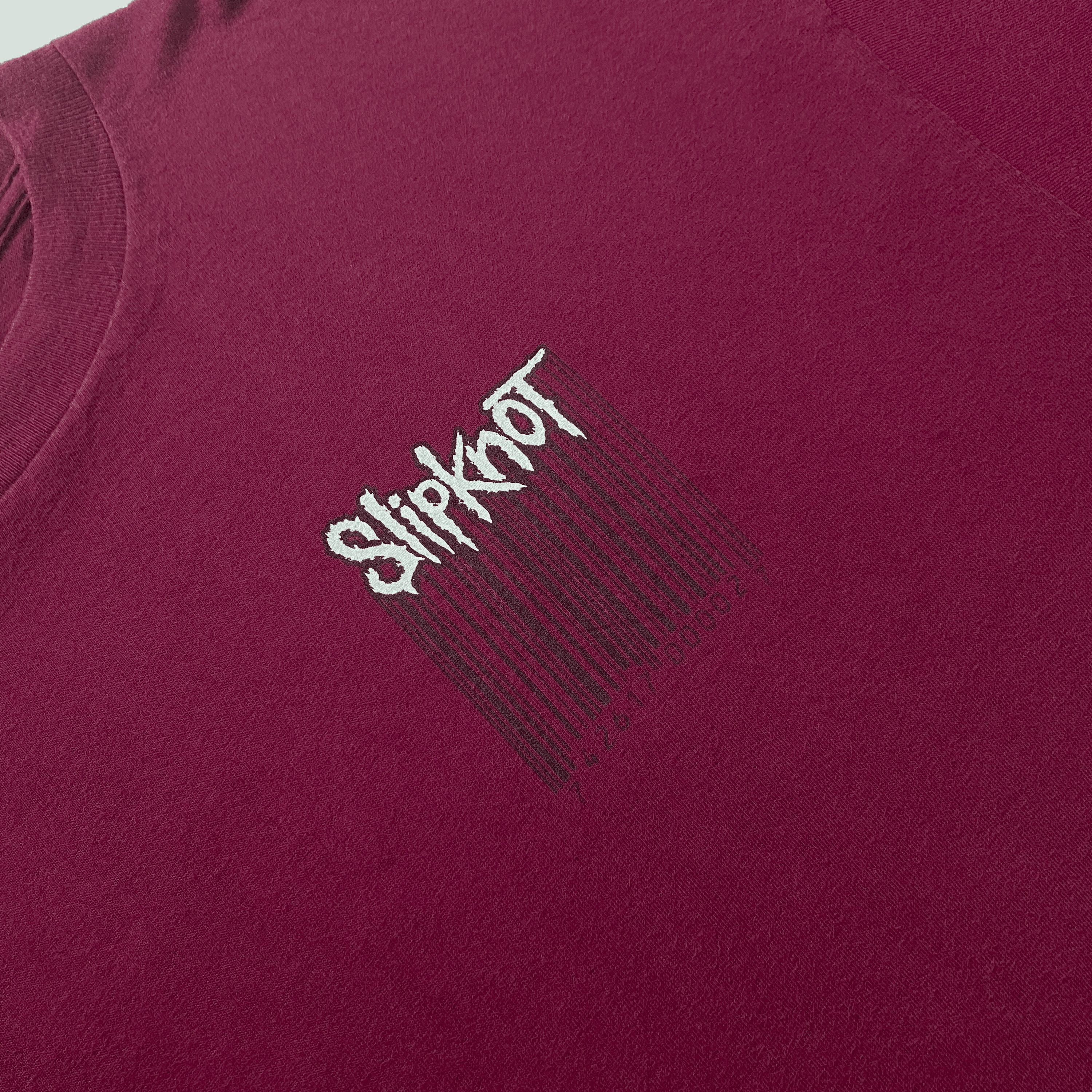 Band Tees Vintage 1999 Slipknot Barcode T-Shirt Size US XXL / EU 58 / 5 - 2 Thumbnail