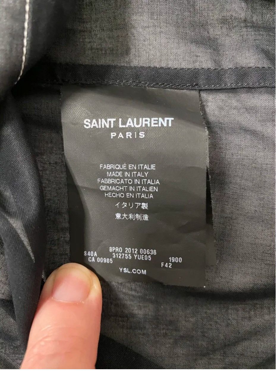 Saint Laurent Paris Saint Laurent shirt 42 Fr Size M / US 6-8 / IT 42-44 - 4 Thumbnail
