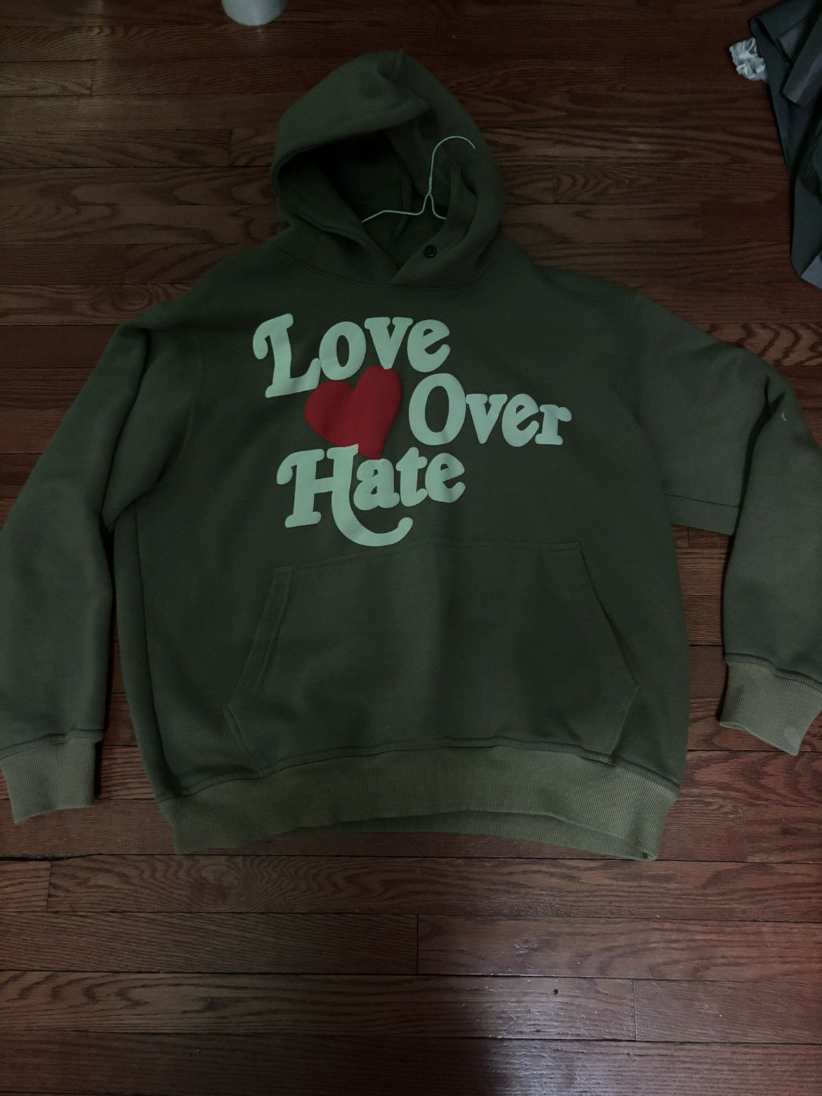 Vintage Love hate hoodie Size US S / EU 44-46 / 1 - 1 Thumbnail