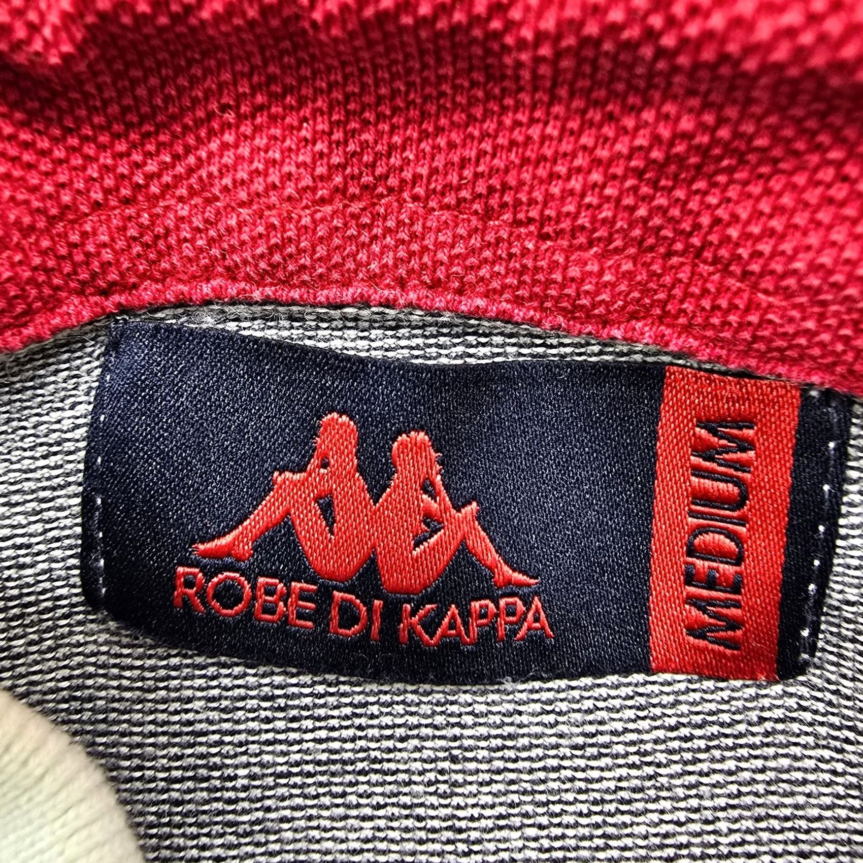 Kappa Kappa Robe Di Kappa Men's Polo M White Cotton Logo Colorblock Size US M / EU 48-50 / 2 - 3 Thumbnail