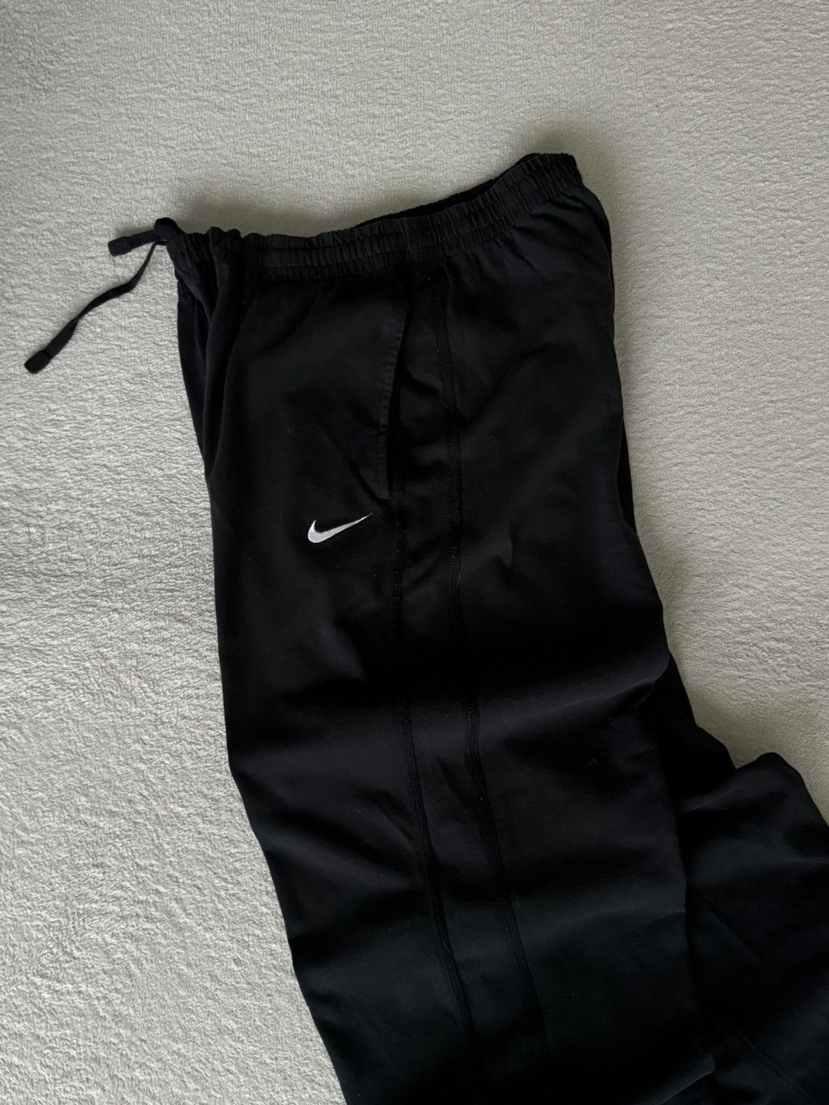 Nike × Vintage Vintage Nike Y2K swoosh cotton pants Size US 32 / EU 48 - 4 Thumbnail