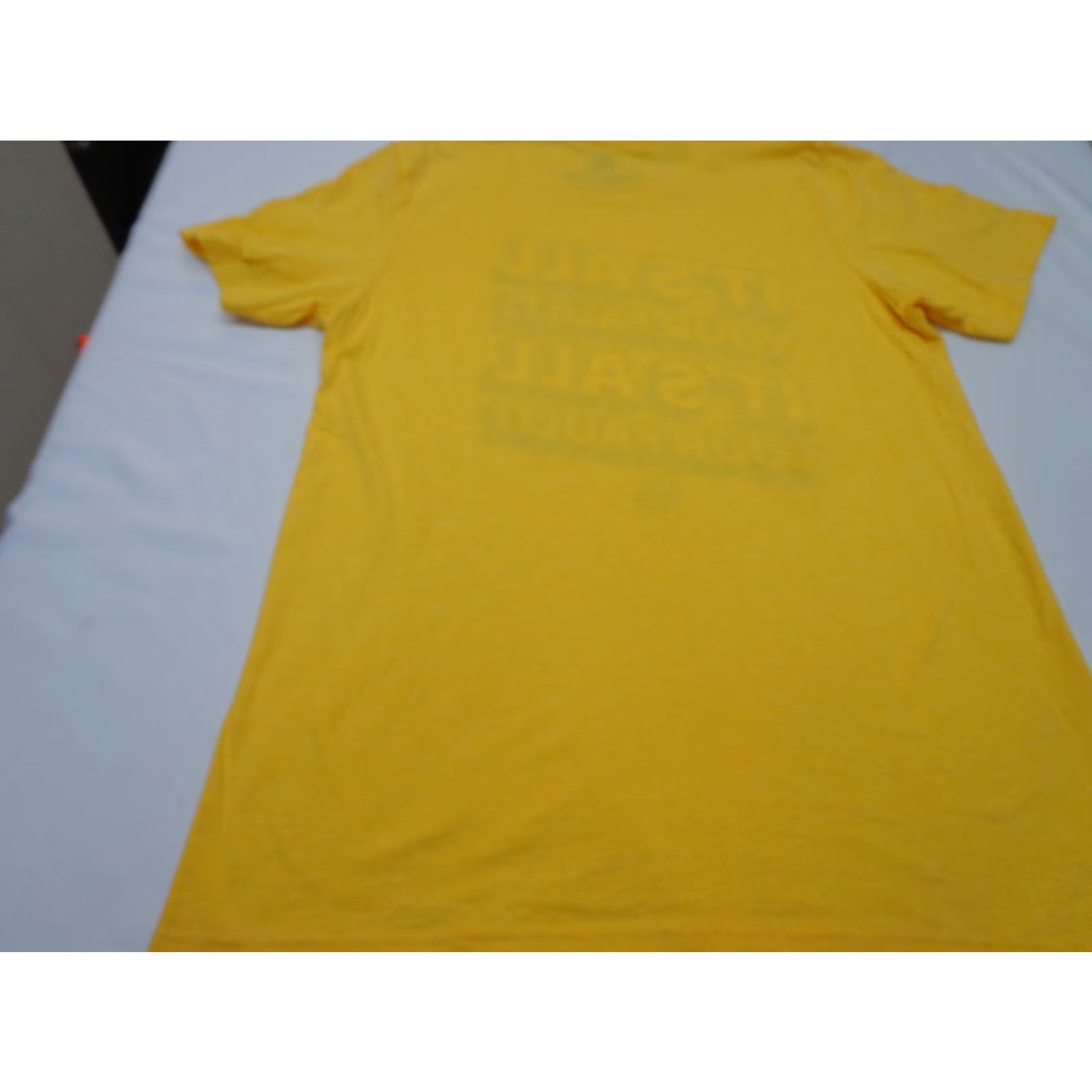 Y/Project Project 615 It's All Your Fault T Shirt Size M Yellow Men's Unisex Adults Short Sleeve Regular Vintage: No Size US M / EU 48-50 / 2 - 7 Thumbnail