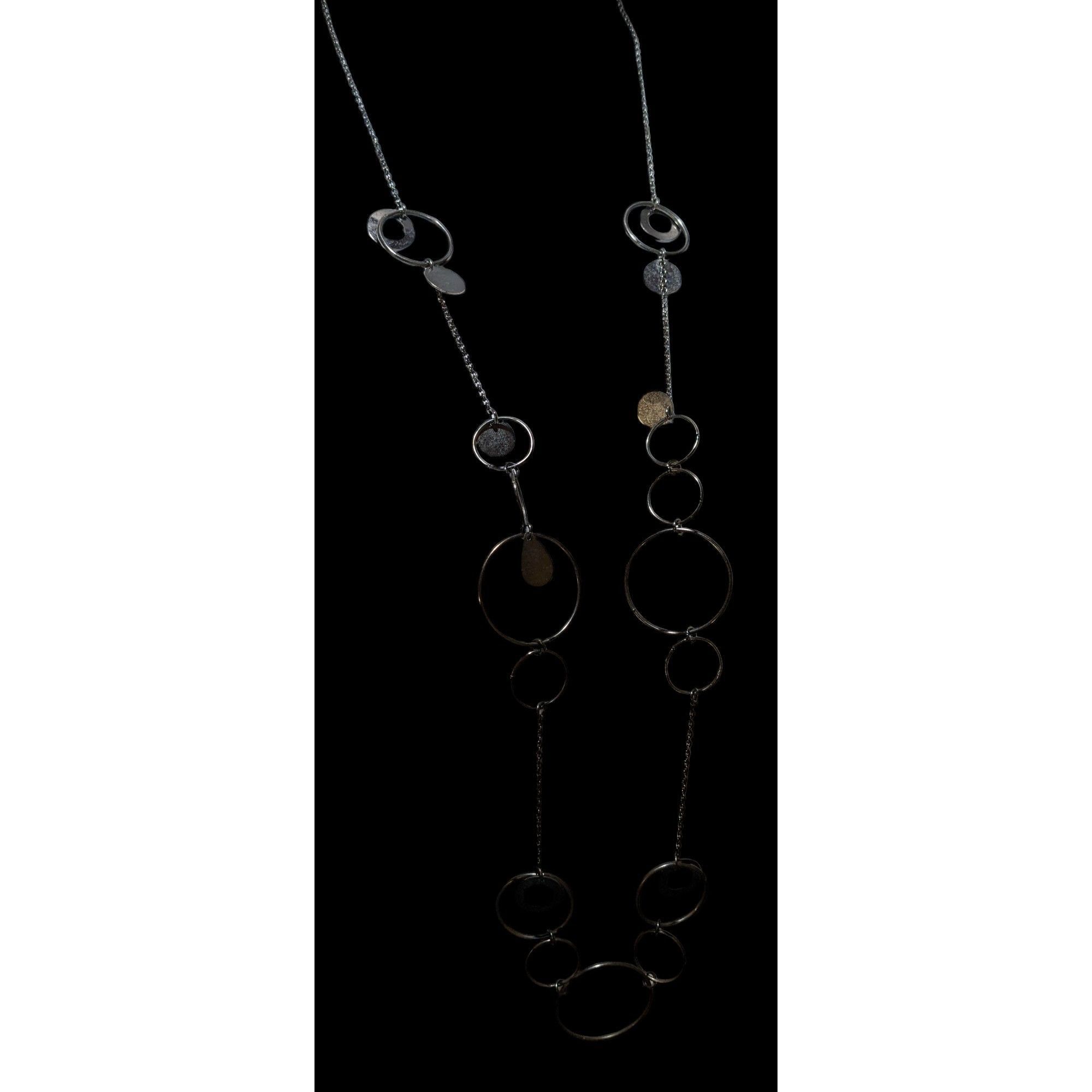Other Gothic Y2K Hoop Link Charm Chain Necklace Size ONE SIZE - 6 Thumbnail