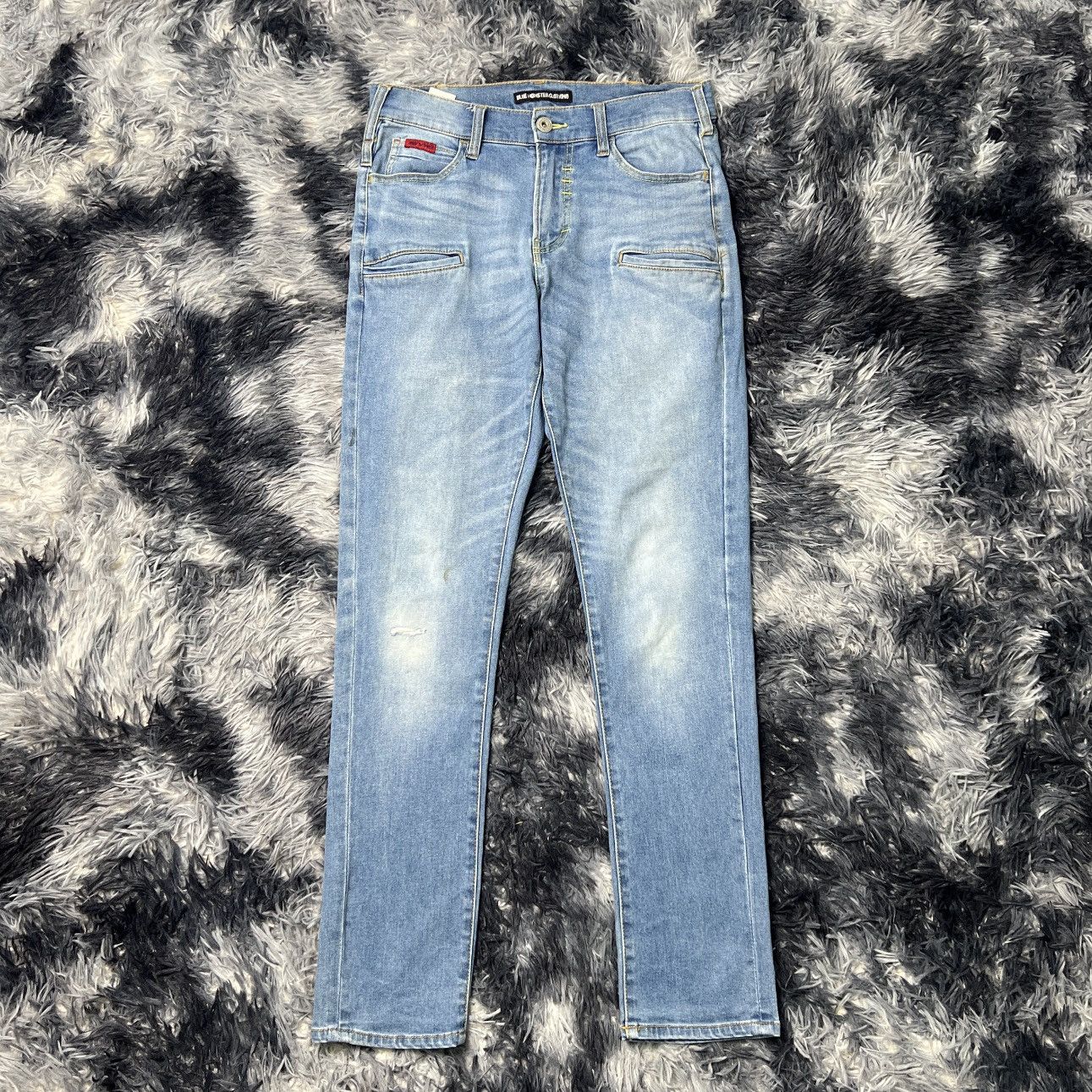 Other Blue Monster Clothing Denim Cargo Pants Size US 32 / EU 48 - 1 Thumbnail