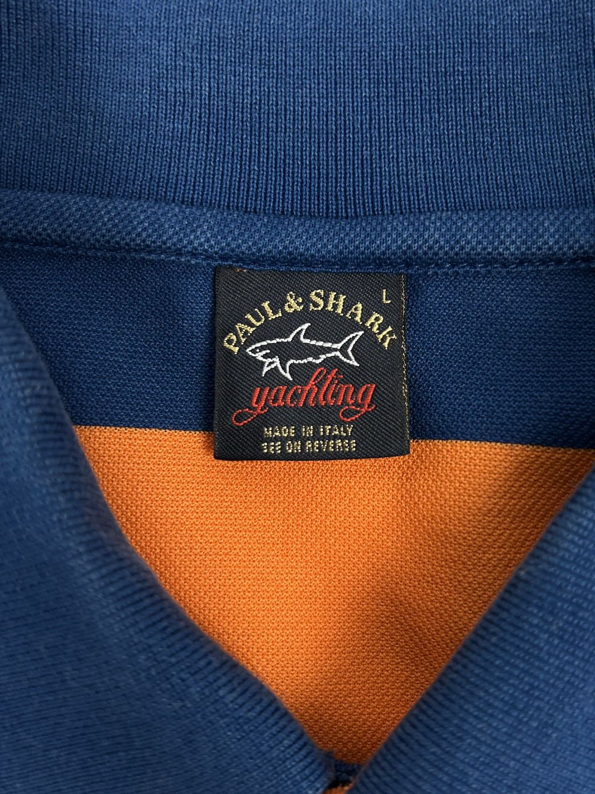 Paul & Shark Paul Shark Multicolor Striped Polo Shirt Size L Old Money Size US L / EU 52-54 / 3 - 11 Thumbnail