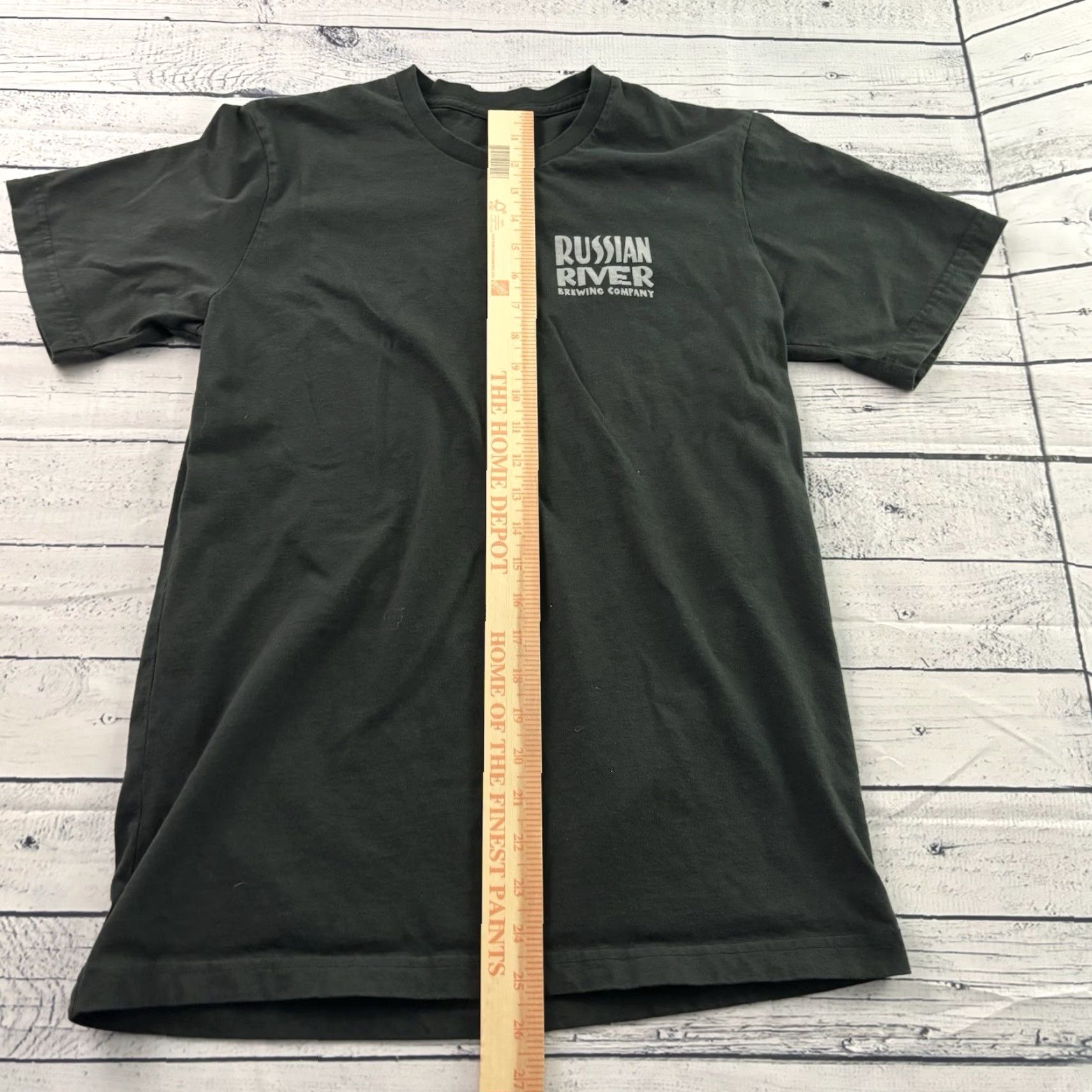 Vintage Russian River Brewing Pliny the Elder Short Sleeve T Shirt Mens M Gray Nike? Size US M / EU 48-50 / 2 - 4 Thumbnail