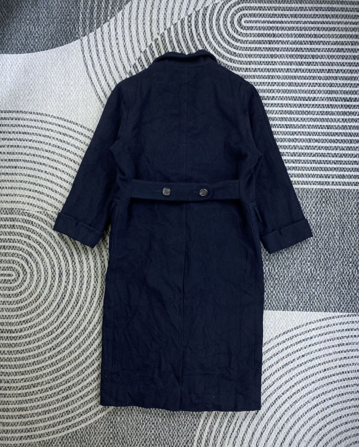 Polo Ralph Lauren Polo Ralph Lauren Double Collar Wool Long Jacket Size US M / EU 48-50 / 2 - 2 Thumbnail