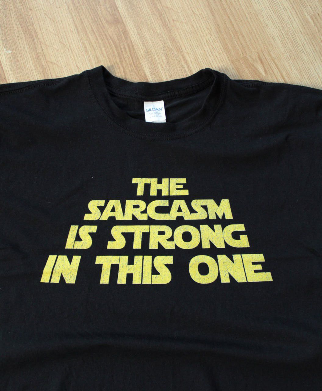 Vintage 🔥 90s Vintage Sarcasm Humor Y2K Idiot T Shirt Size US XL / EU 56 / 4 - 2 Thumbnail