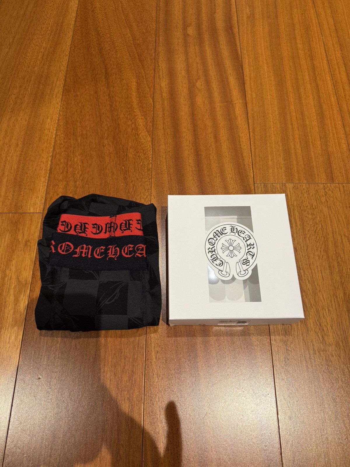 Chrome Hearts Chrome Hearts Matty Boy 99 Eyes Long Boxer Brief Black Size US 31 - 1 Thumbnail