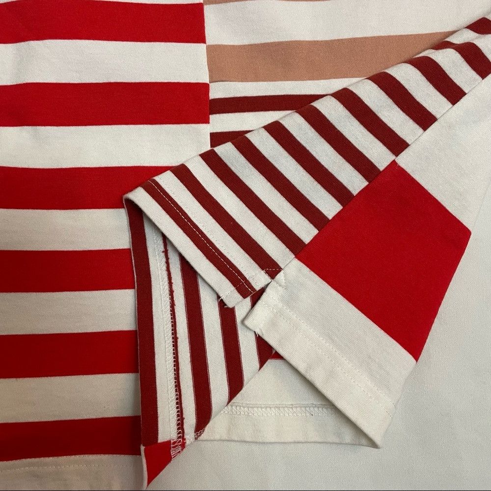 J.Crew J. Crew Colorblock Striped 3/4 Sleeves Top Size S Size S / US 4 / IT 40 - 9 Thumbnail