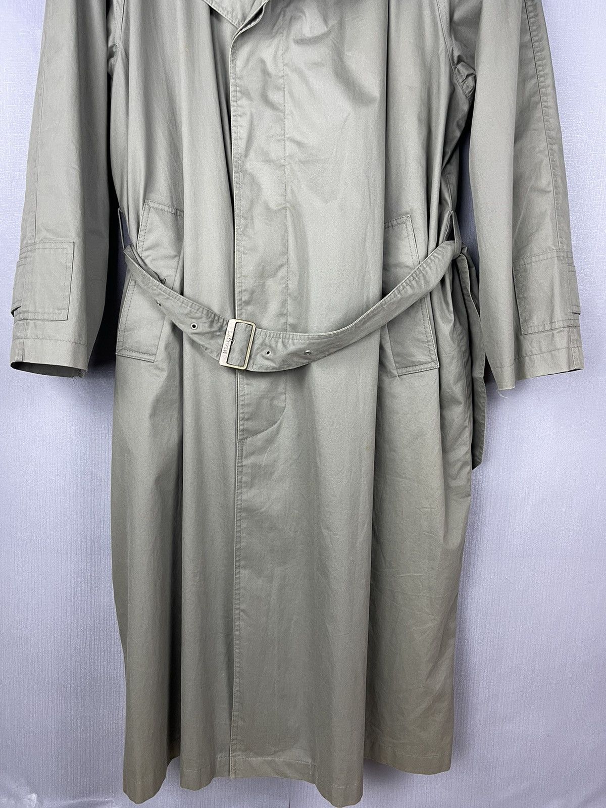 Lanvin VINTAGE LANVIN STUDIO Double Breast Trench Coat Size US L / EU 52-54 / 3 - 5 Thumbnail