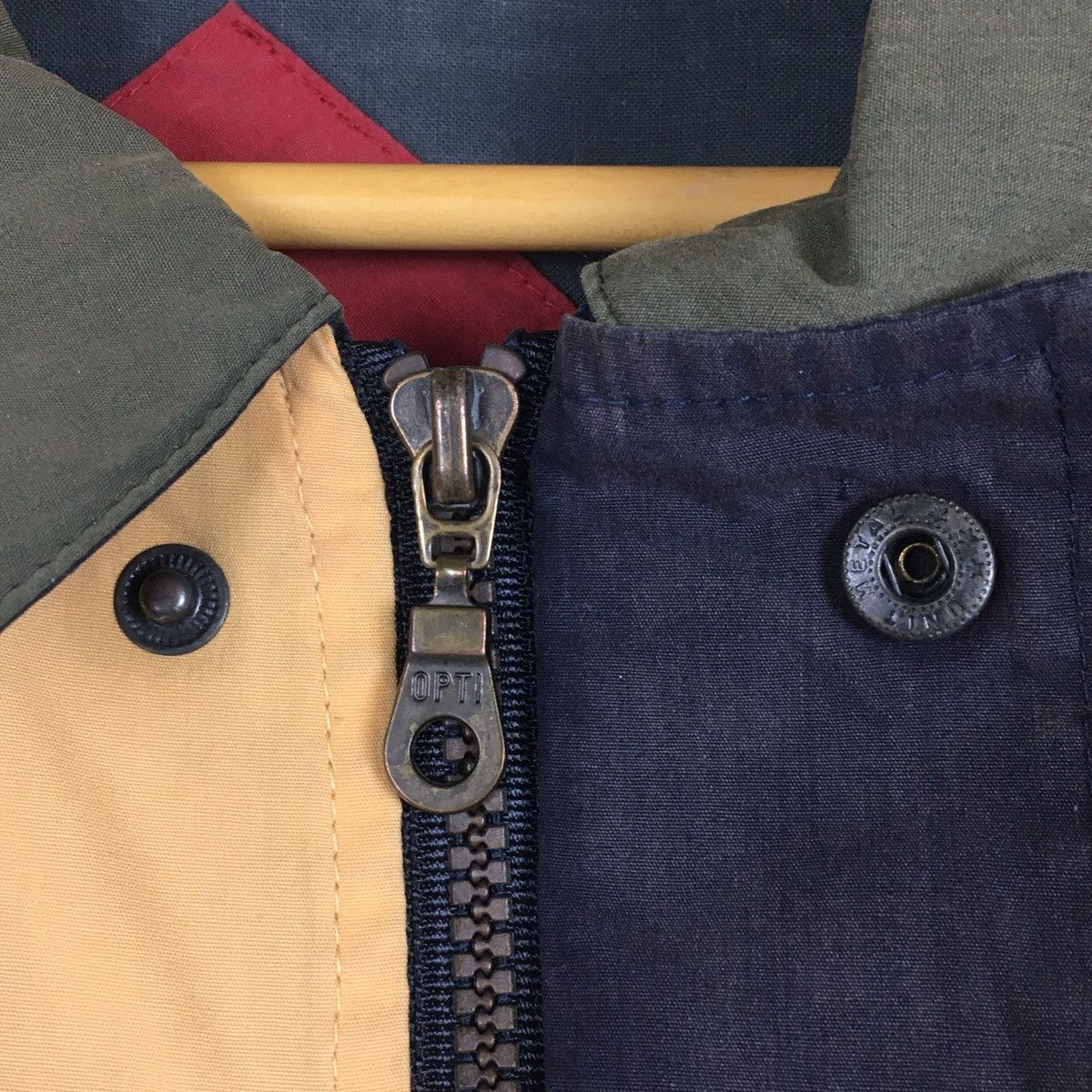 Vintage Vintage New River Colour Block Bomber Size US XL / EU 56 / 4 - 10 Thumbnail
