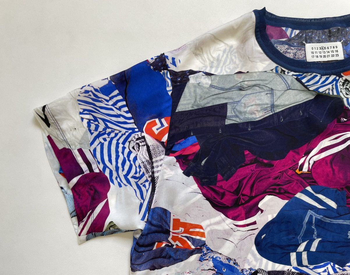 Maison Margiela S/S 17 ‘Laundry Pile’ Print T Shirt Size US M / EU 48-50 / 2 - 2 Thumbnail
