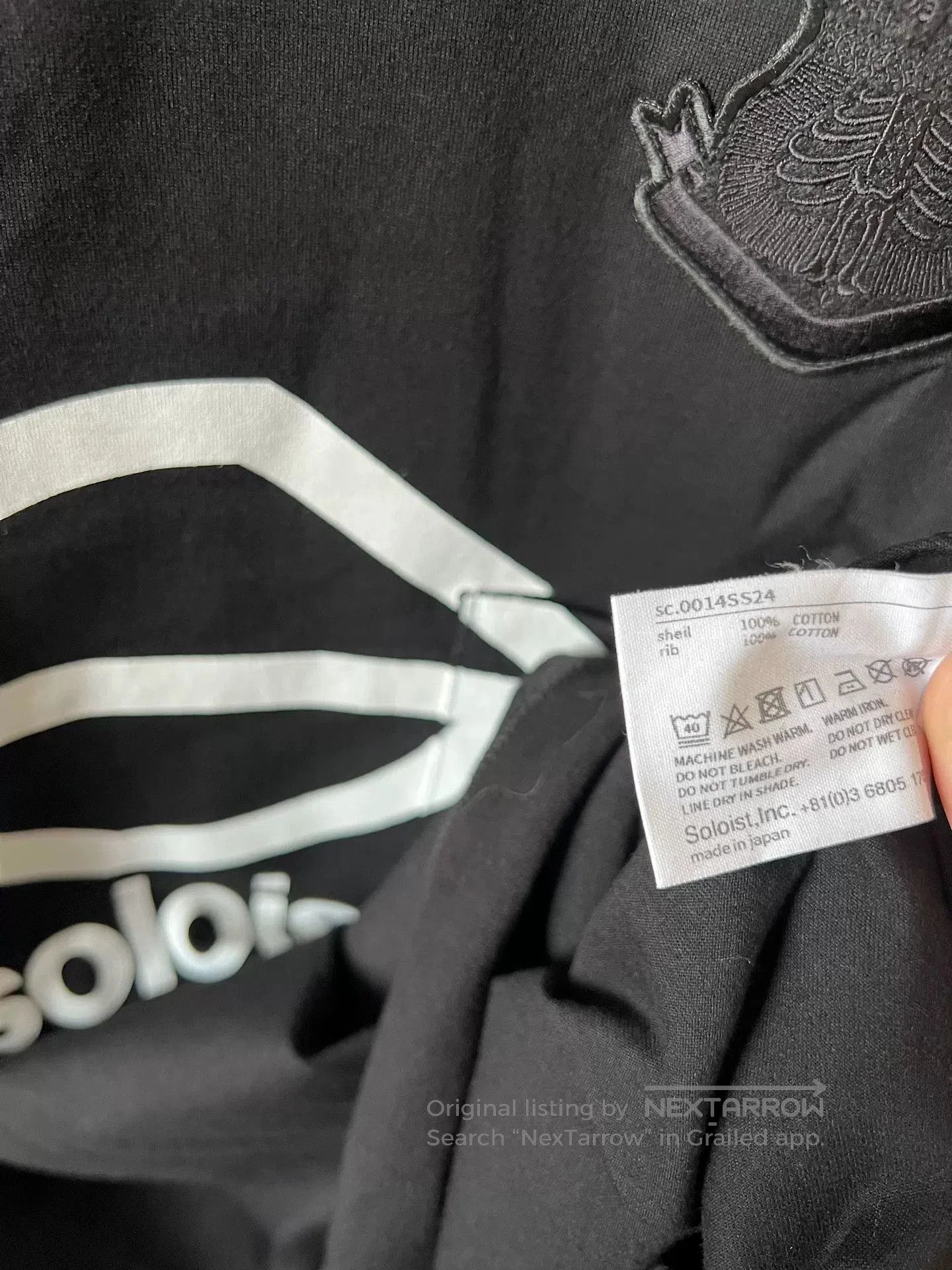 Takahiromiyashita The Soloist. TAKAHIROMIYASHITATheSoloist S Print Longsleeve T. Size US M / EU 48-50 / 2 - 5 Thumbnail