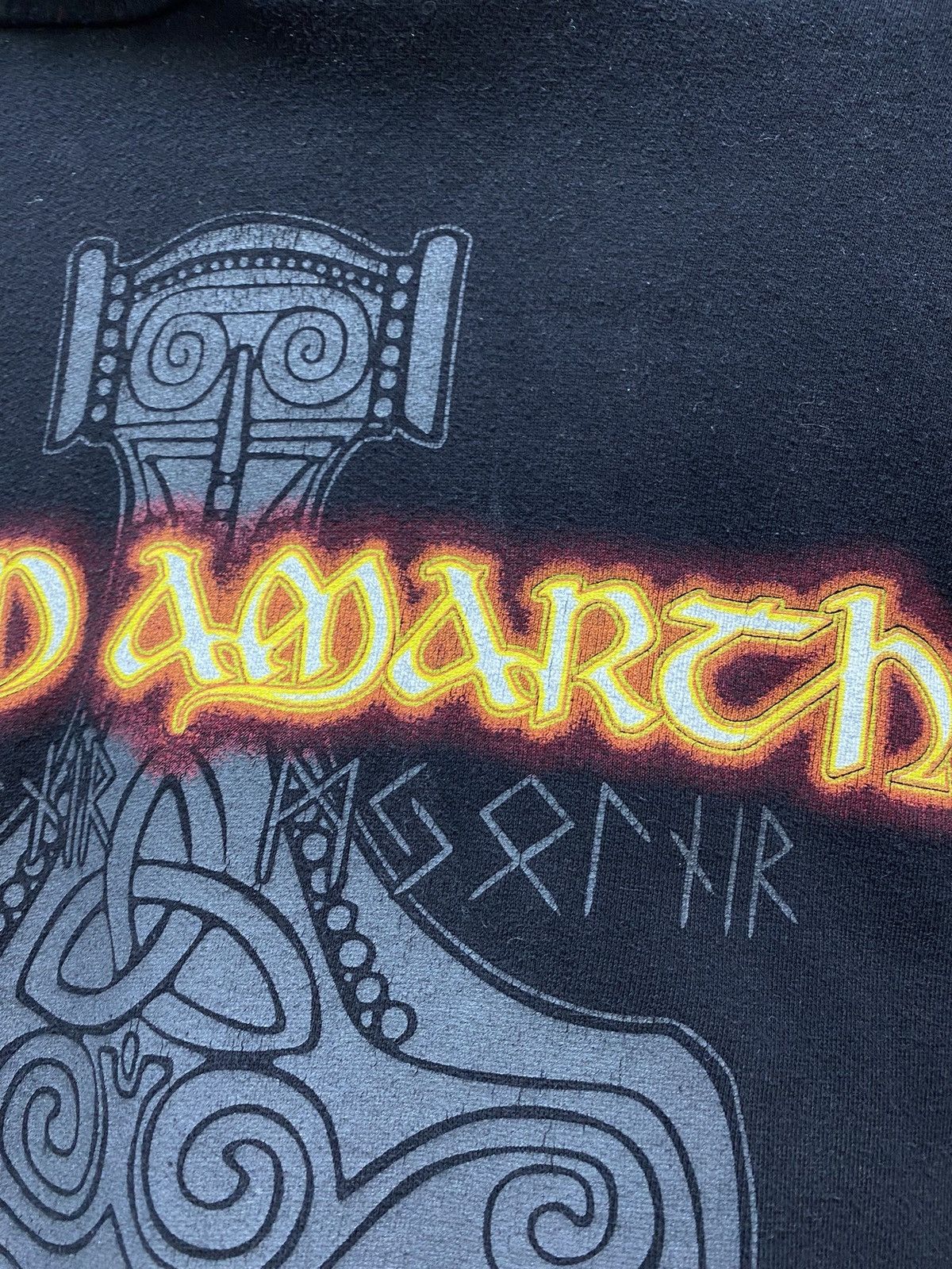 Band Tees × Vintage Vintage Amon Amarth Band Hoodie Size US M / EU 48-50 / 2 - 12 Thumbnail