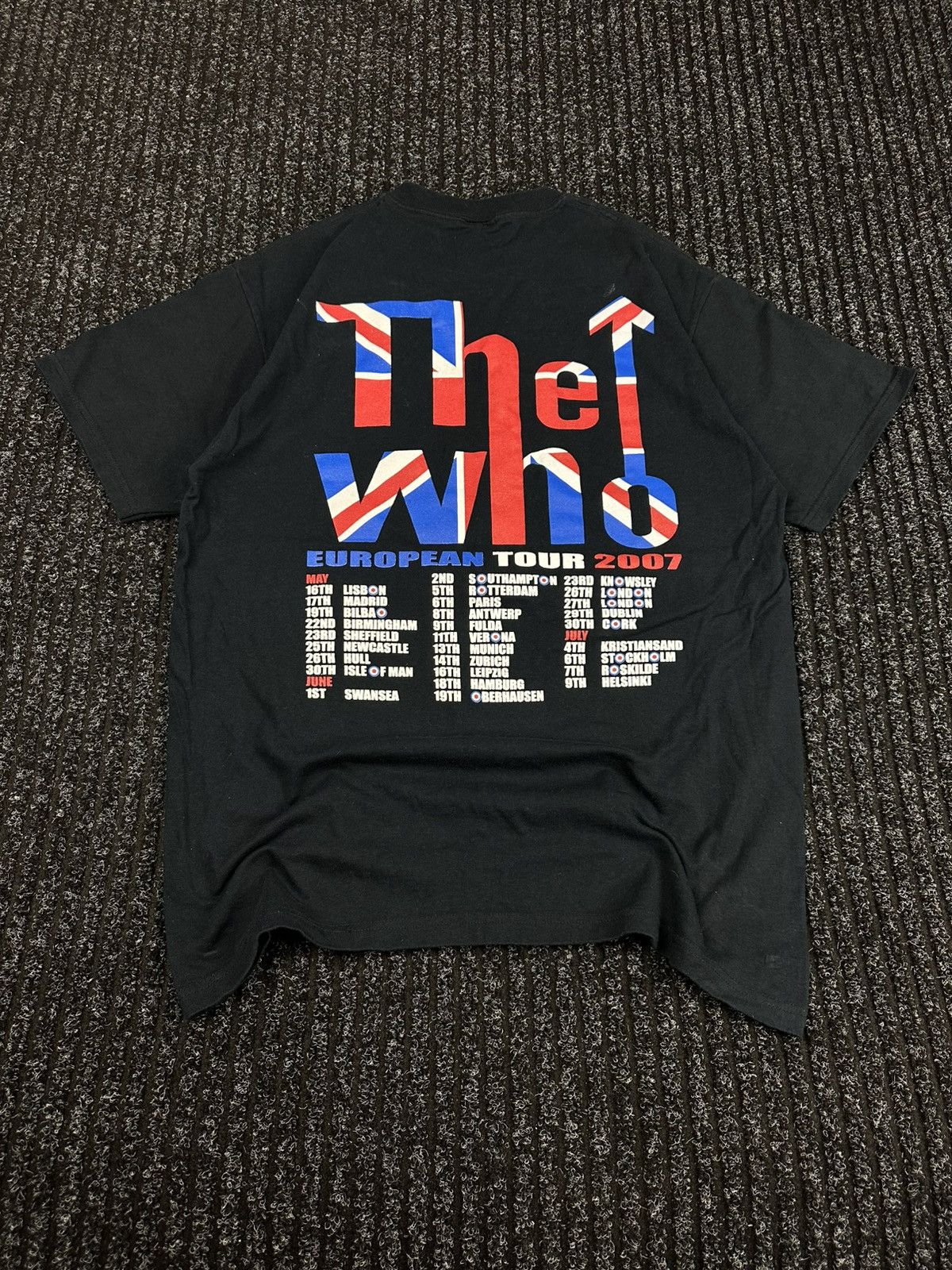 Band Tees The Who European Tour 2007 Vintage Rock Band Tees T Shirt Size US L / EU 52-54 / 3 - 2 Thumbnail