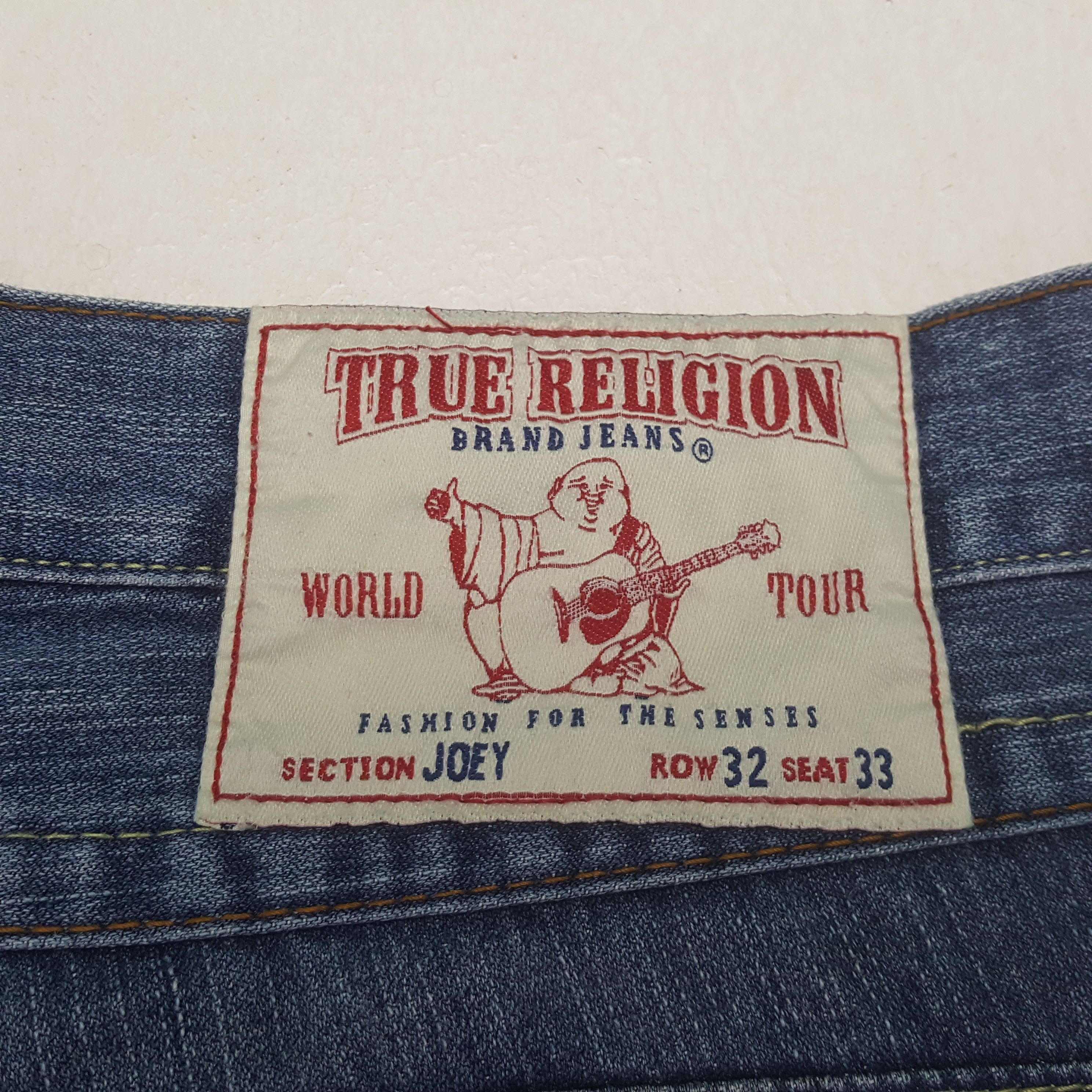 True Religion True Religion Streetwear Fashion Style Jeans C297N15 Size US 32 / EU 48 - 16 Thumbnail