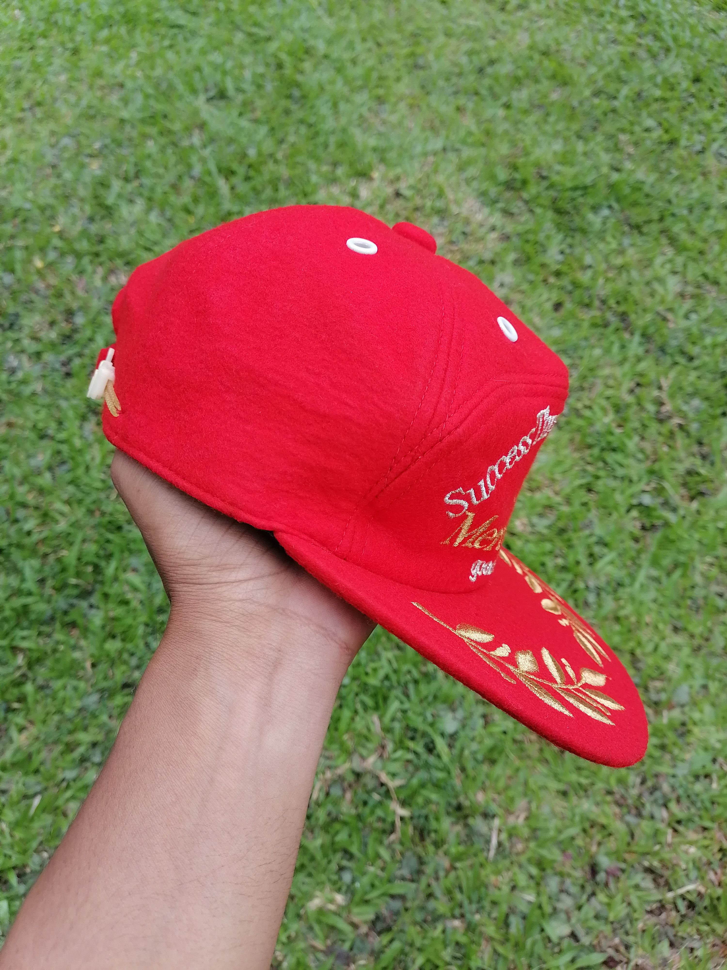 Mercedes-Benz × Sports Specialties × Vintage Vintage 80s Mercedes Benz 6 Panel Wool Cap Size ONE SIZE - 4 Thumbnail