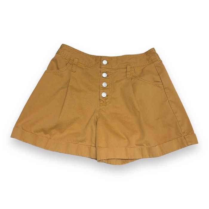 Gap Gap Womens Shorts Size 6 Turmeric Hi Rise Buttonfly Orange Grailed