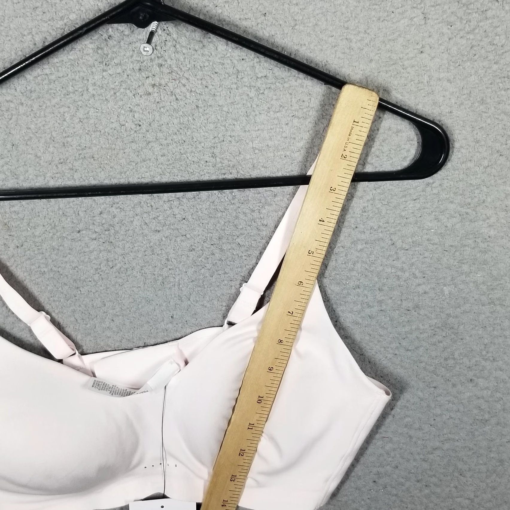 Nike Nike Sports Bra Womens Large Light Pink DM0526-640 Training A-B Support New Tags Size ONE SIZE - 3 Thumbnail