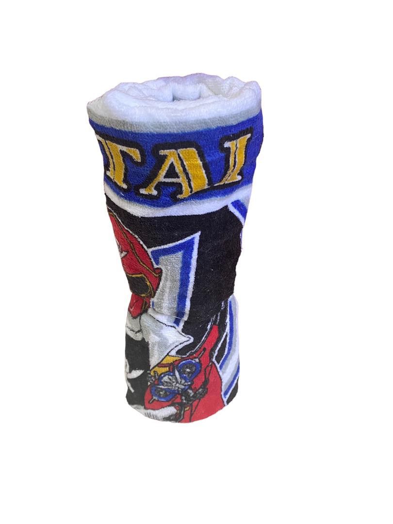 Anime × Vintage ⚡️VINTAGE KAIZOKU SENTAI GOKAIGER Bandai Japan bath Towel Size ONE SIZE - 1 Thumbnail
