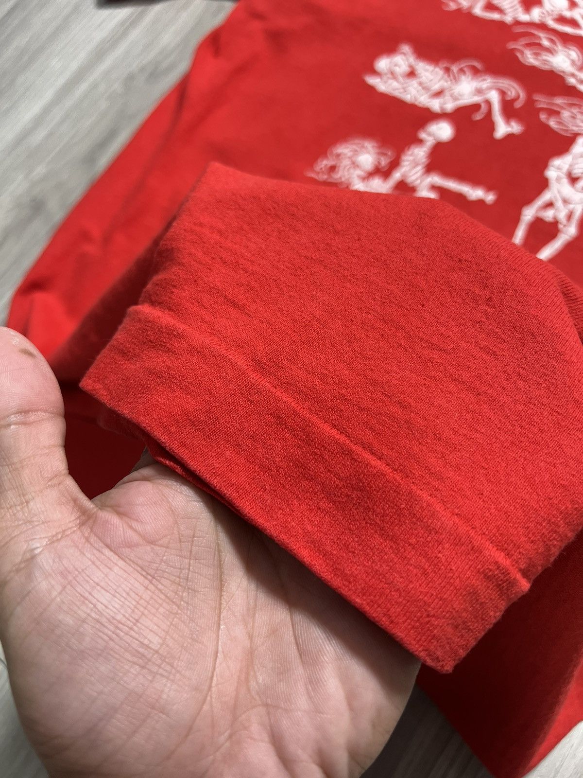 Vintage Vintage 90s Boners Skeleton Sex Tee (Rare) Size US L / EU 52-54 / 3 - 9 Thumbnail