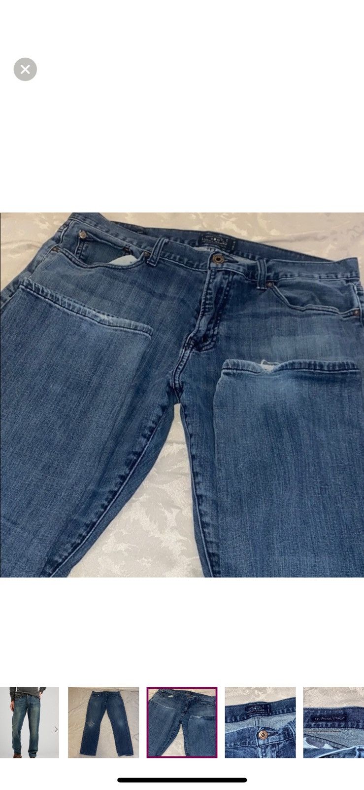 Lucky Brand Lucky brand 221 original straight jeans size 36 Size US 36 / EU 52 - 4 Thumbnail
