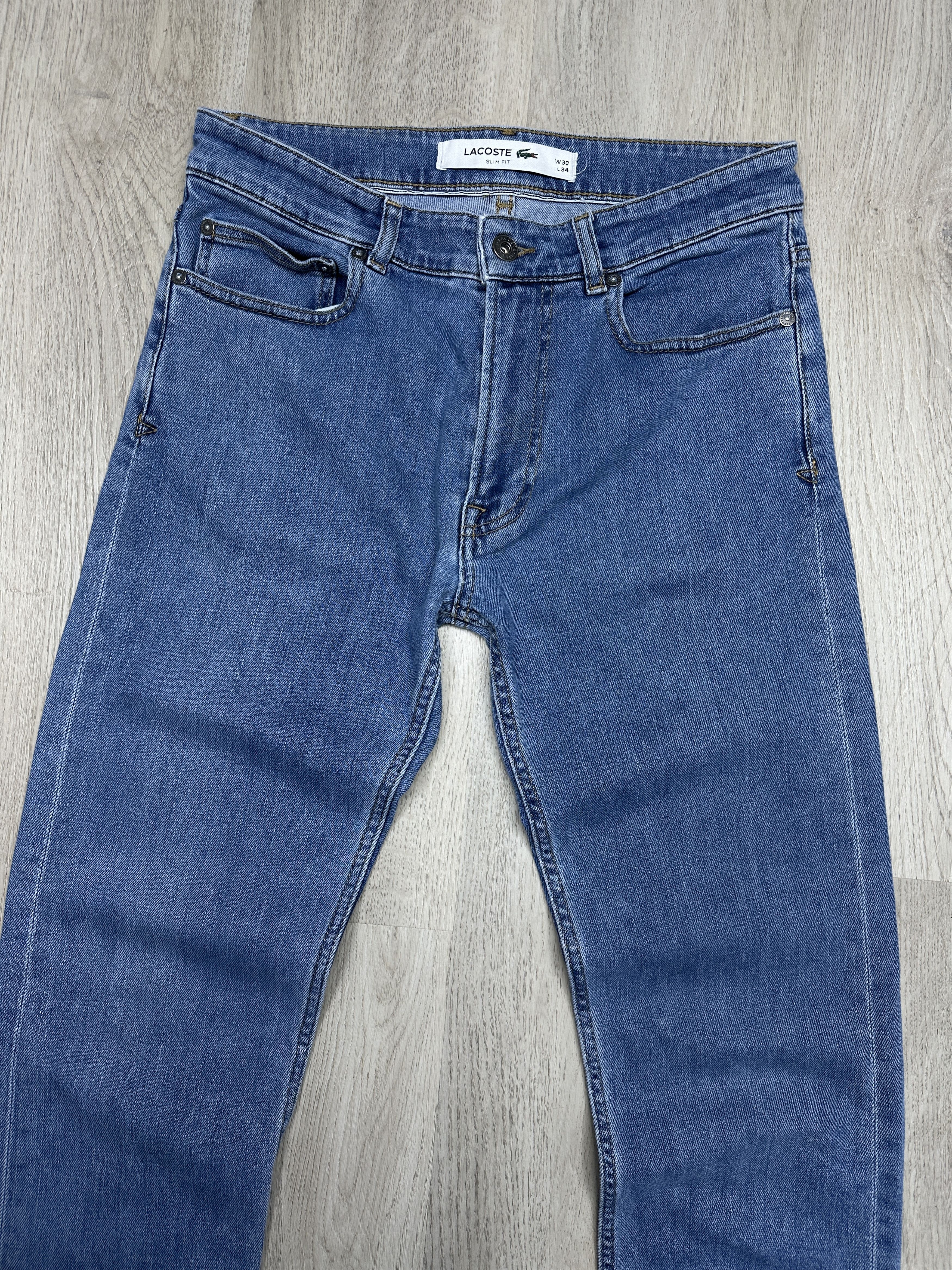 Lacoste Lacoste Mens Denim Pants Jeans Slim Fit Size US 30 / EU 46 - 2 Thumbnail