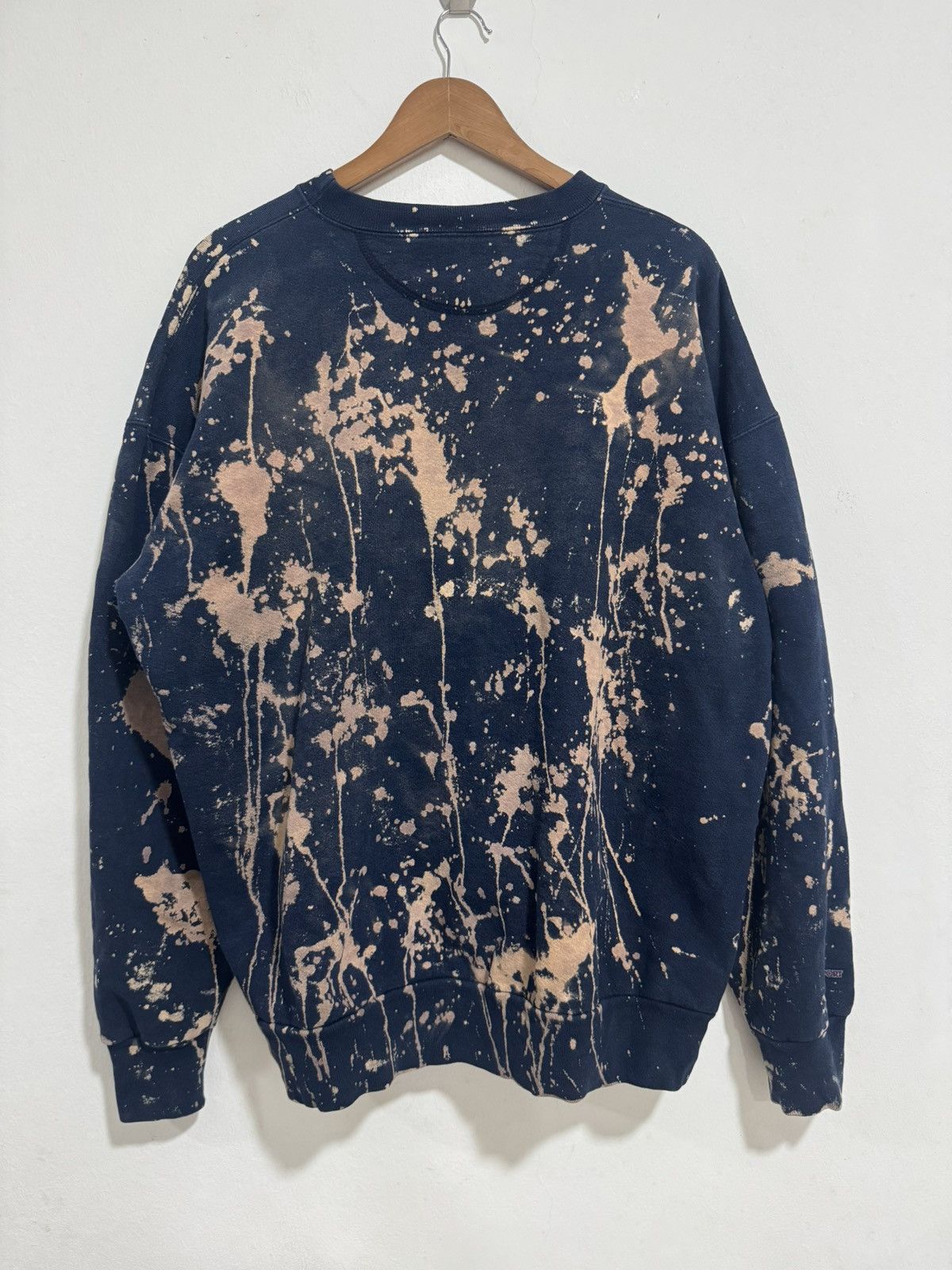 Jansport × Vintage Vintage Jansport Villanova Acid Wash Sweatshirt Size US XL / EU 56 / 4 - 6 Thumbnail
