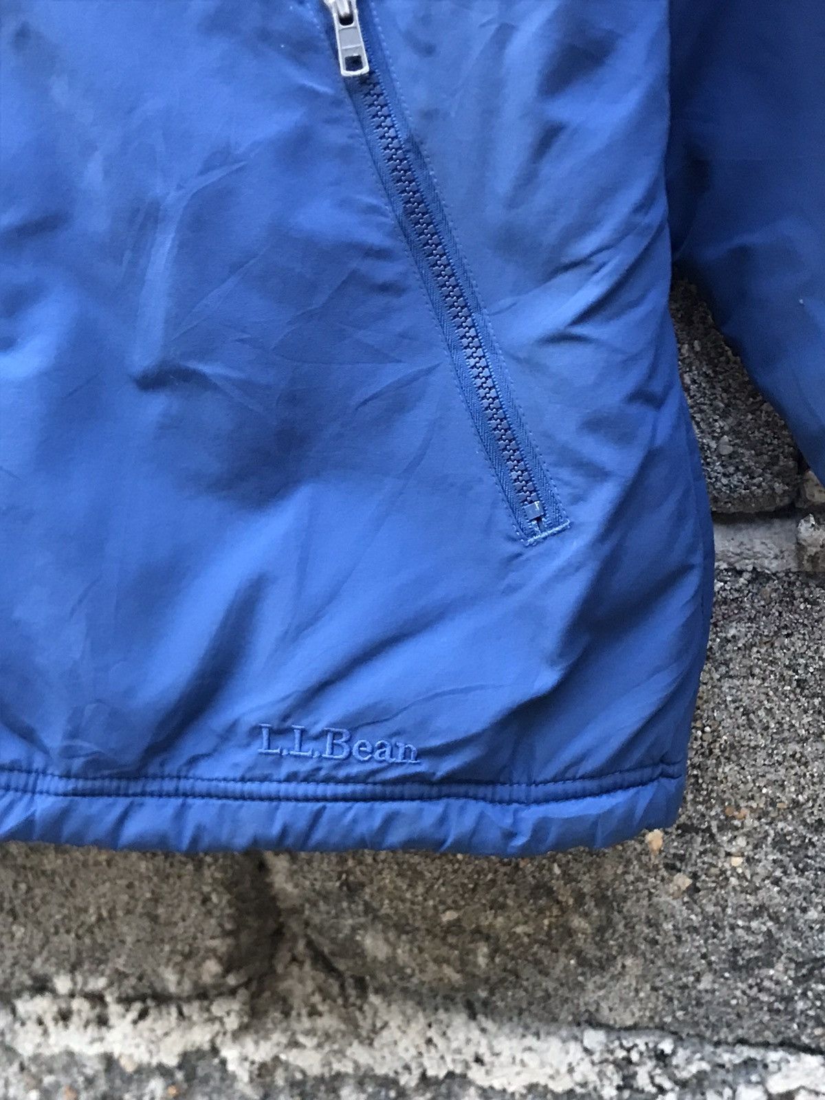 L.L. Bean × Vintage ⚡️Vintage LL.Bean Distressed Tagging Zipper Jacket Size US L / EU 52-54 / 3 - 7 Thumbnail