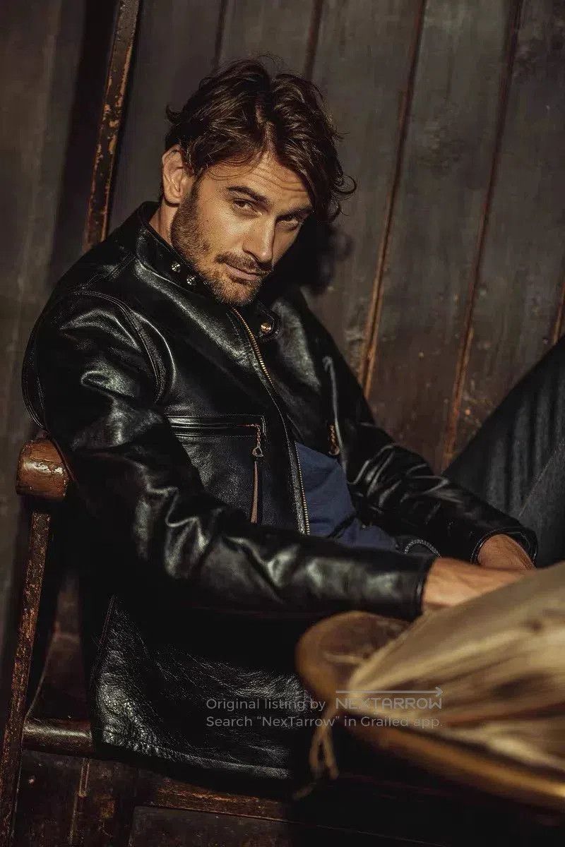 DOUBLE HELIX Double Helix Single Legend Black Leather Jacket. Size US S / EU 44-46 / 1 - 4 Thumbnail