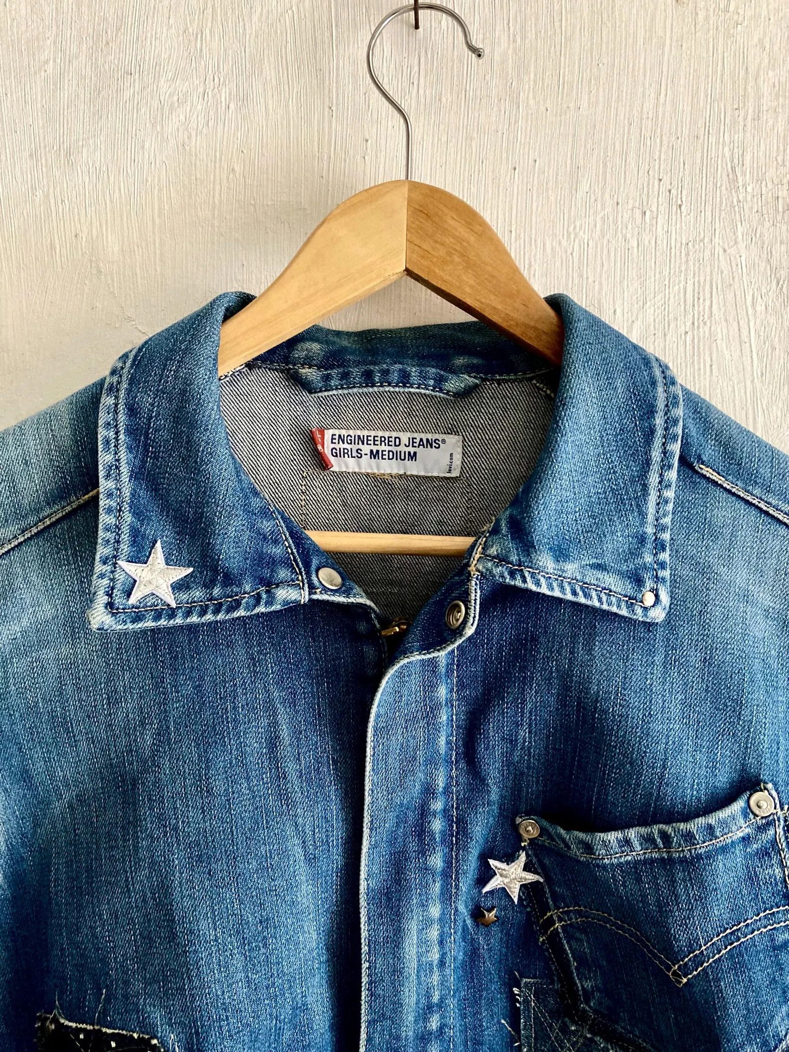 Levi's Made & Crafted Upcycled Levis jacket by Sundlowerdesign Size M / US 6-8 / IT 42-44 - 7 Thumbnail