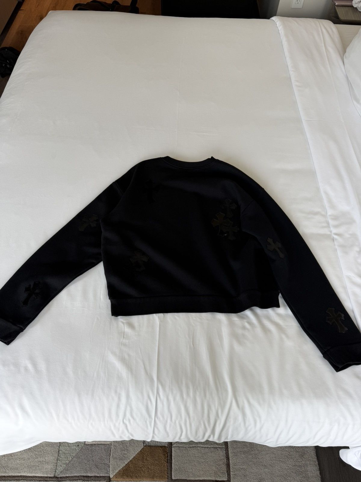Chrome Hearts Chrome Hearts Patch Crewneck Size US L / EU 52-54 / 3 - 4 Thumbnail