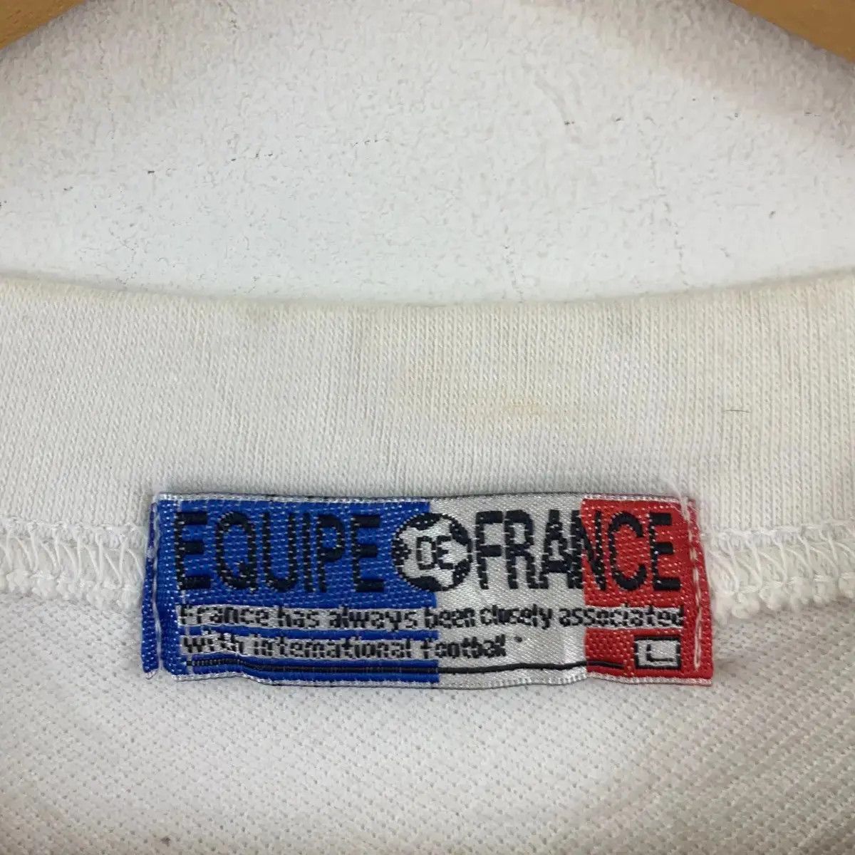 Vintage Vintage EQUIPE DE FRANCE World Cup Football Champion Tee Size L / US 10 / IT 46 - 5 Thumbnail