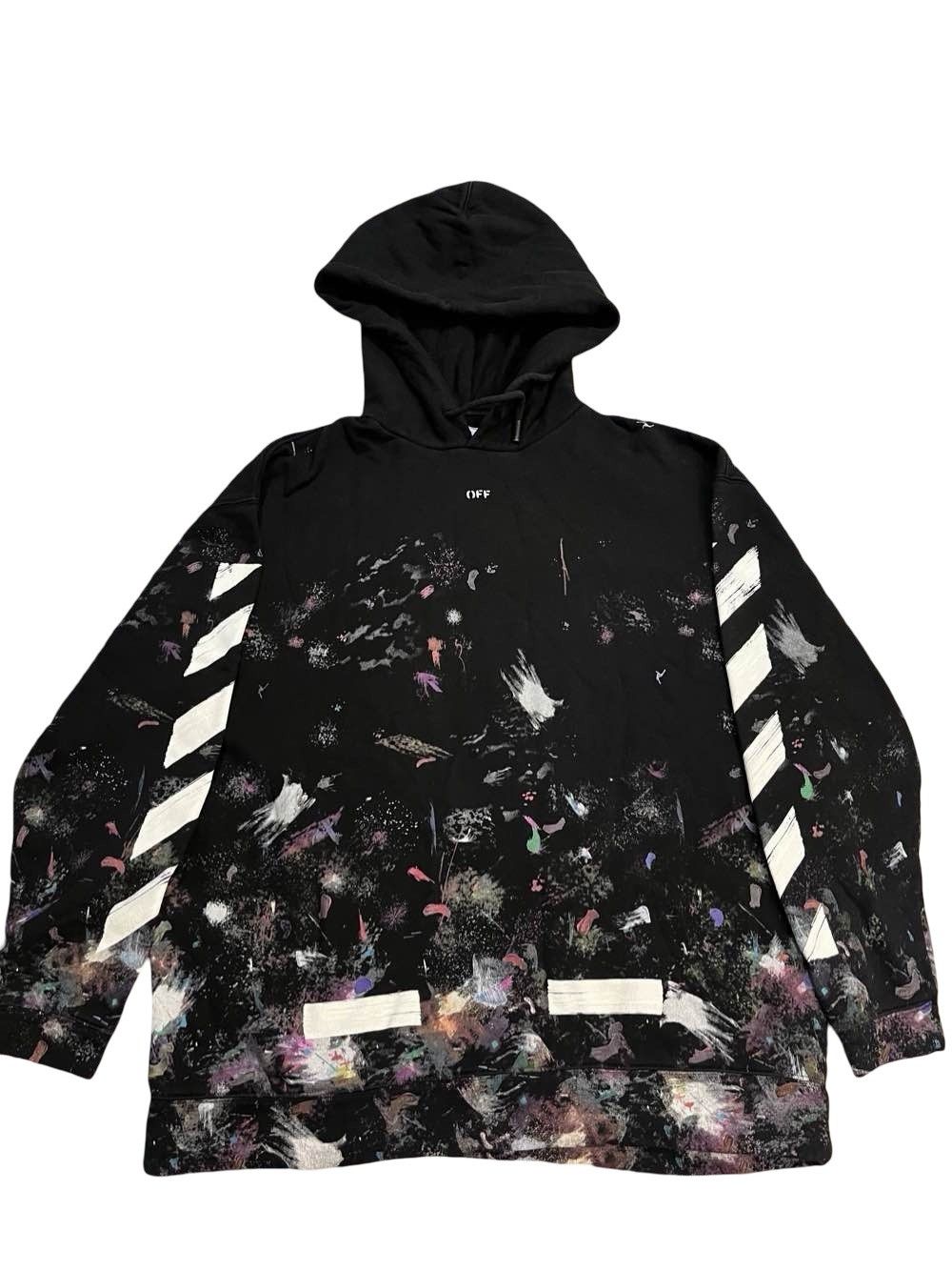 Off White Galaxy Hoodie | Grailed