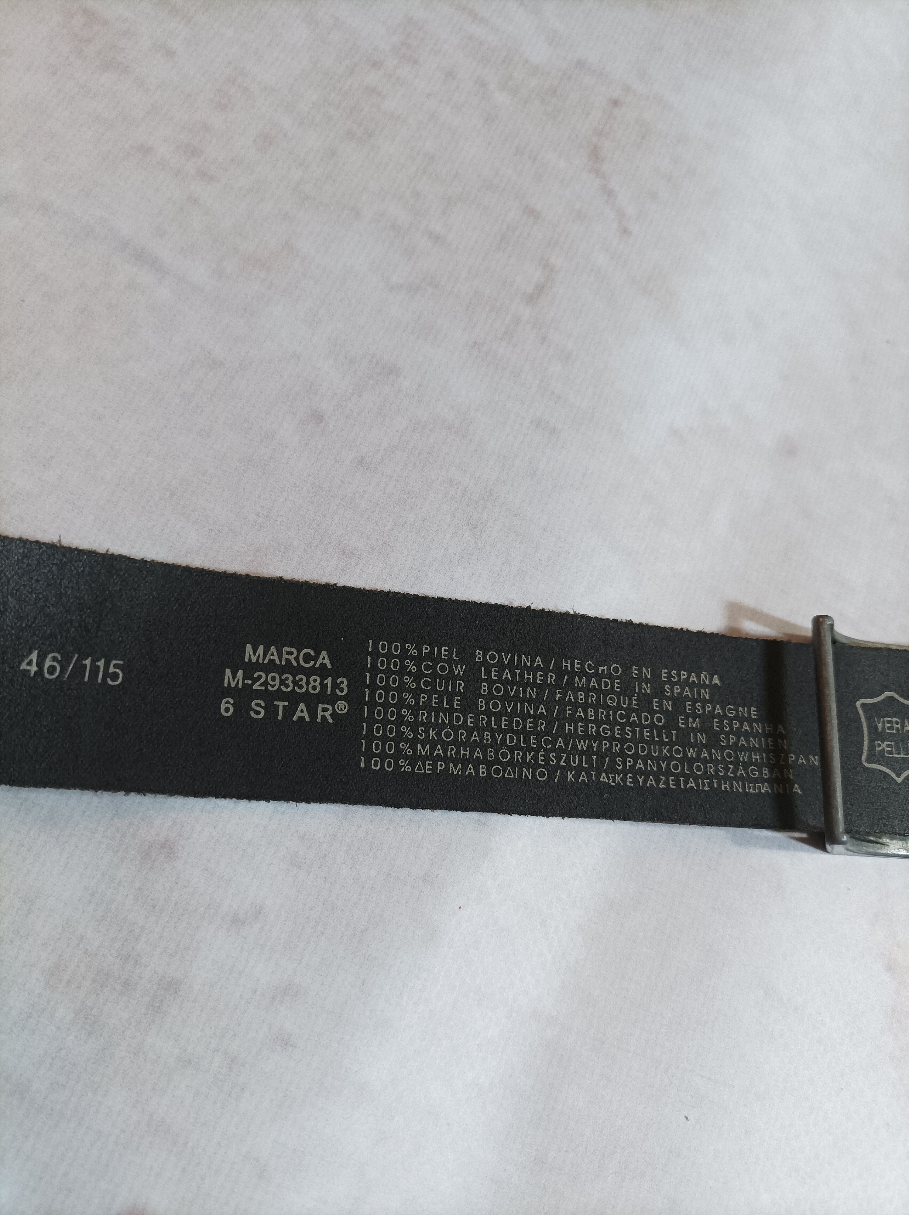 G-Star × Vintage G-Star YELLOW Belt Leather Vintage Y2K Multilogo Japan style Size ONE SIZE - 4 Thumbnail