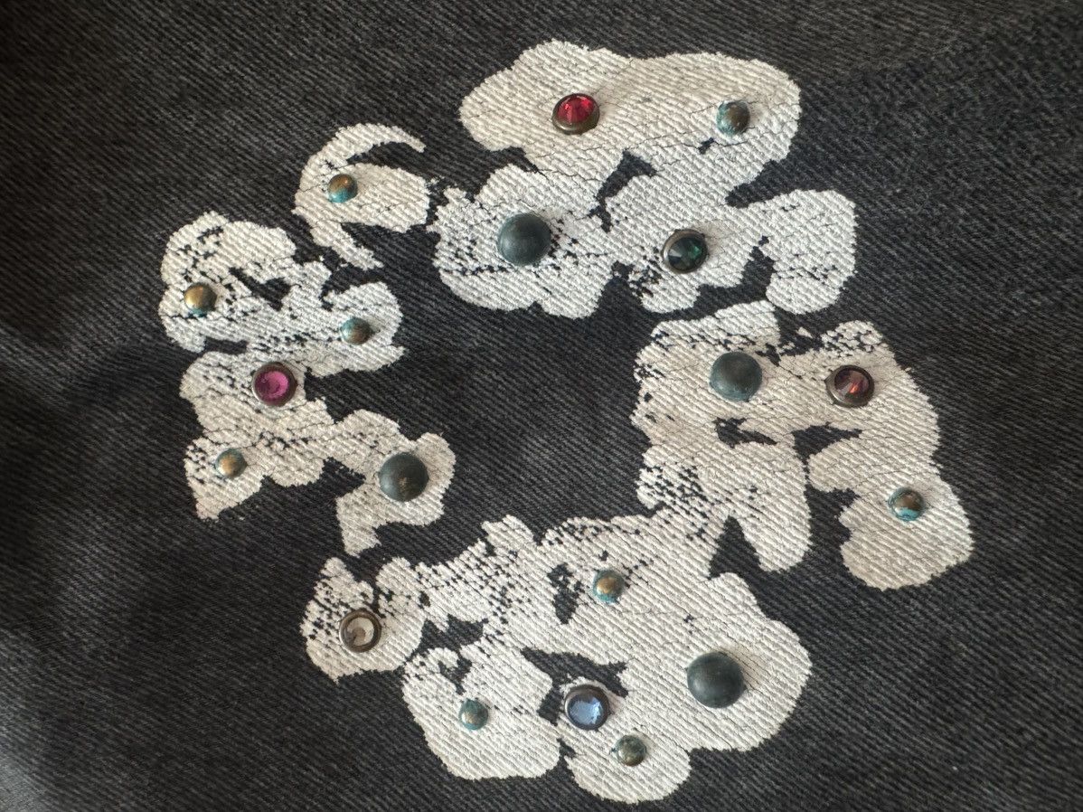 DENIM TEARS Denim Tears x Levi's 501 Cotton Rhinestone Wreath Jeans Size US 38 / EU 54 - 6 Thumbnail