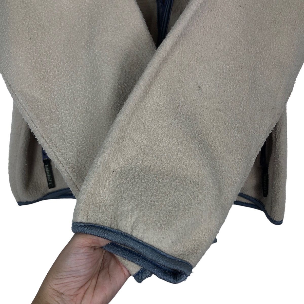 Japanese Brand 🔥Vintage Bomber Fleece Jacket Timberland Size US M / EU 48-50 / 2 - 15 Thumbnail