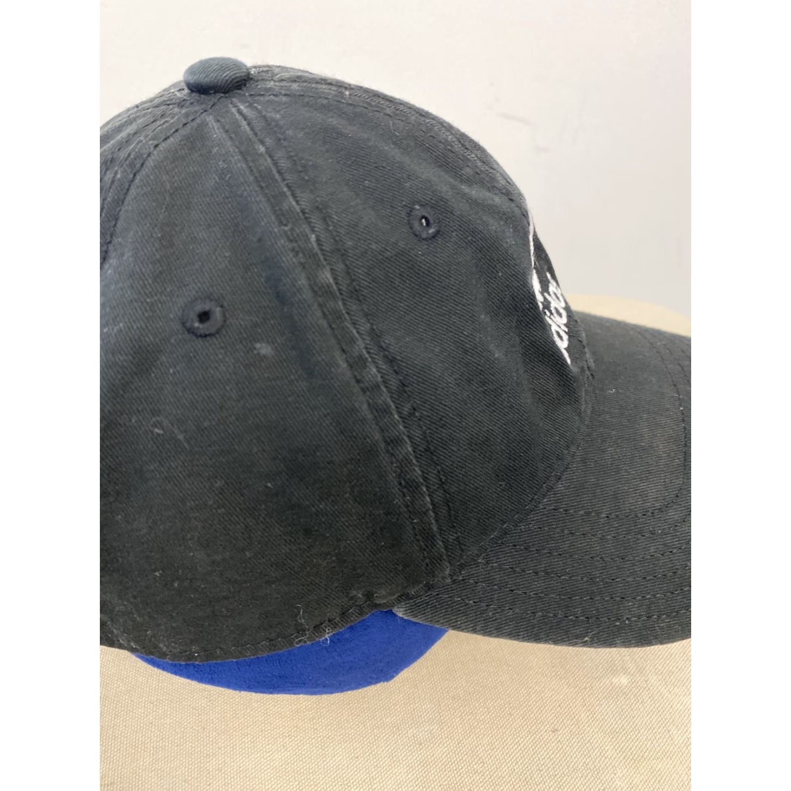 Adidas Adidas Men’s Originals Relaxed Strap Back Cap Hat Trefoil Black/White / 180 Size ONE SIZE - 4 Thumbnail