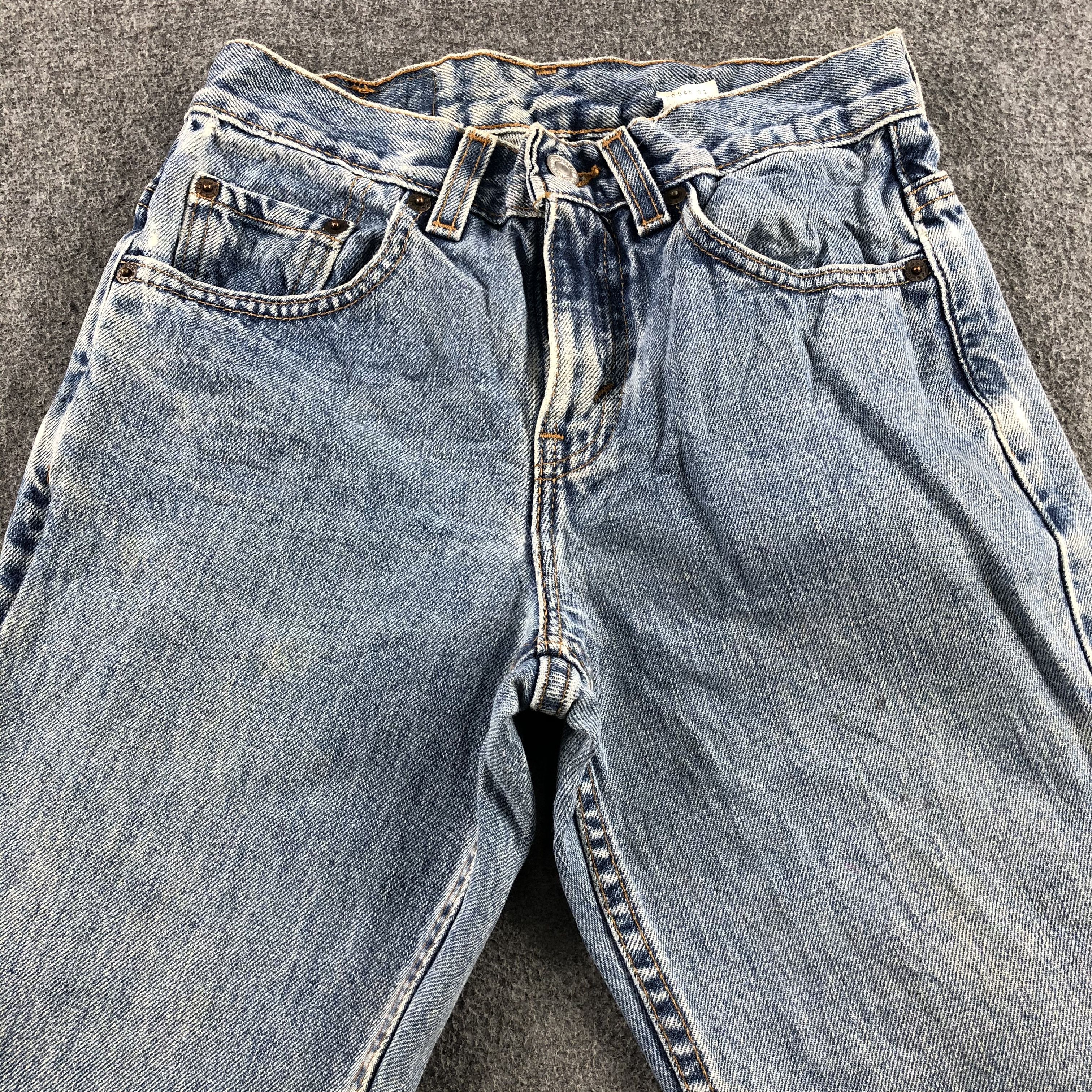 Levi's 90s Vintage Blue Wash Levis 505 Jeans-J2300 Size US 26 / EU 42 - 3 Thumbnail