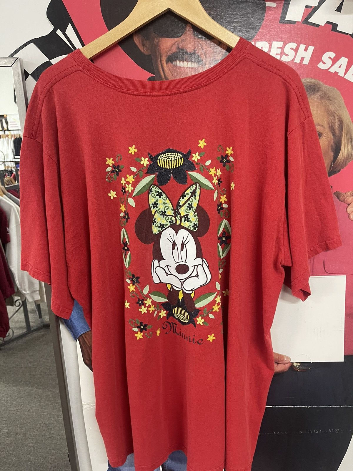 Vintage Red Minnie shirt Size US L / EU 52-54 / 3 - 1 Preview