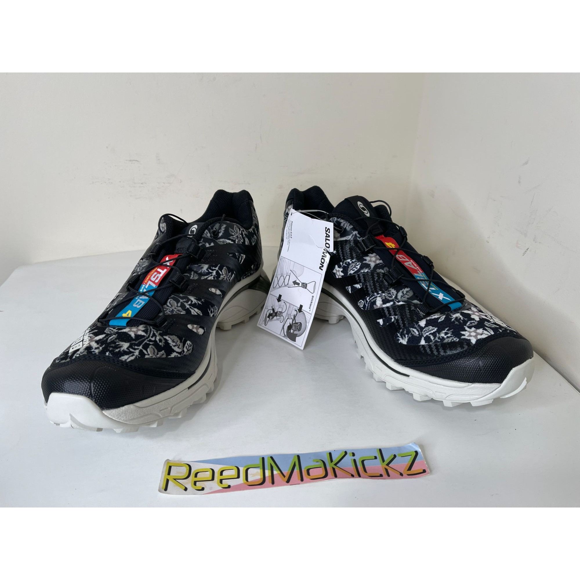 Salomon Salomon XT-4 OG Needlepoint Black Icicle Mens 12.5us Size US 12.5 / EU 45-46 - 4 Thumbnail